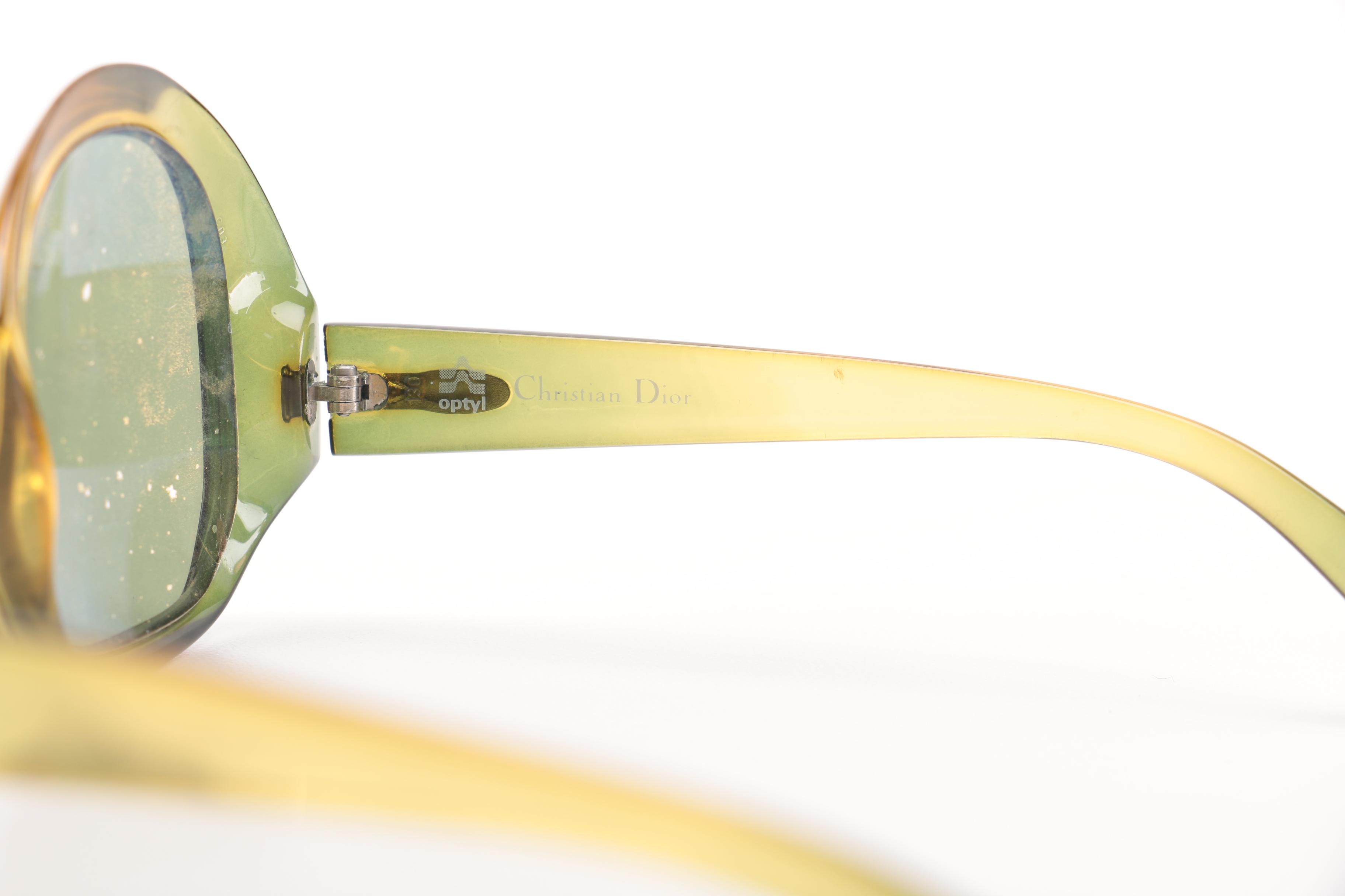 Vintage Christian Dior and Yves Saint Laurent Sunglasses