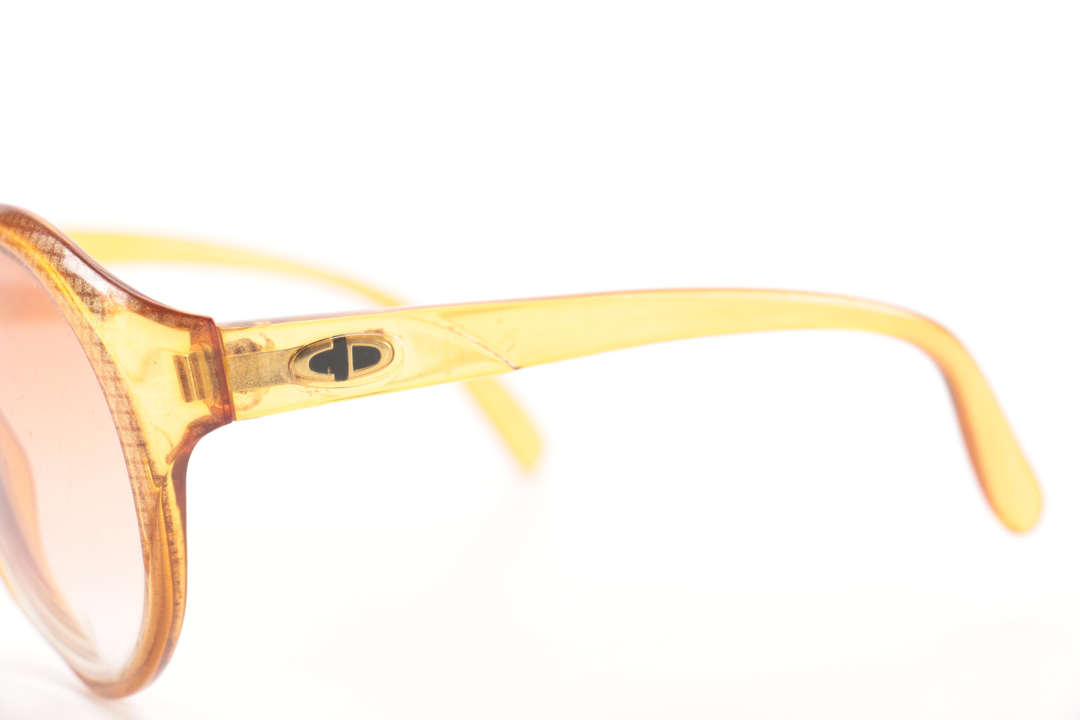 Vintage Christian Dior and Yves Saint Laurent Sunglasses