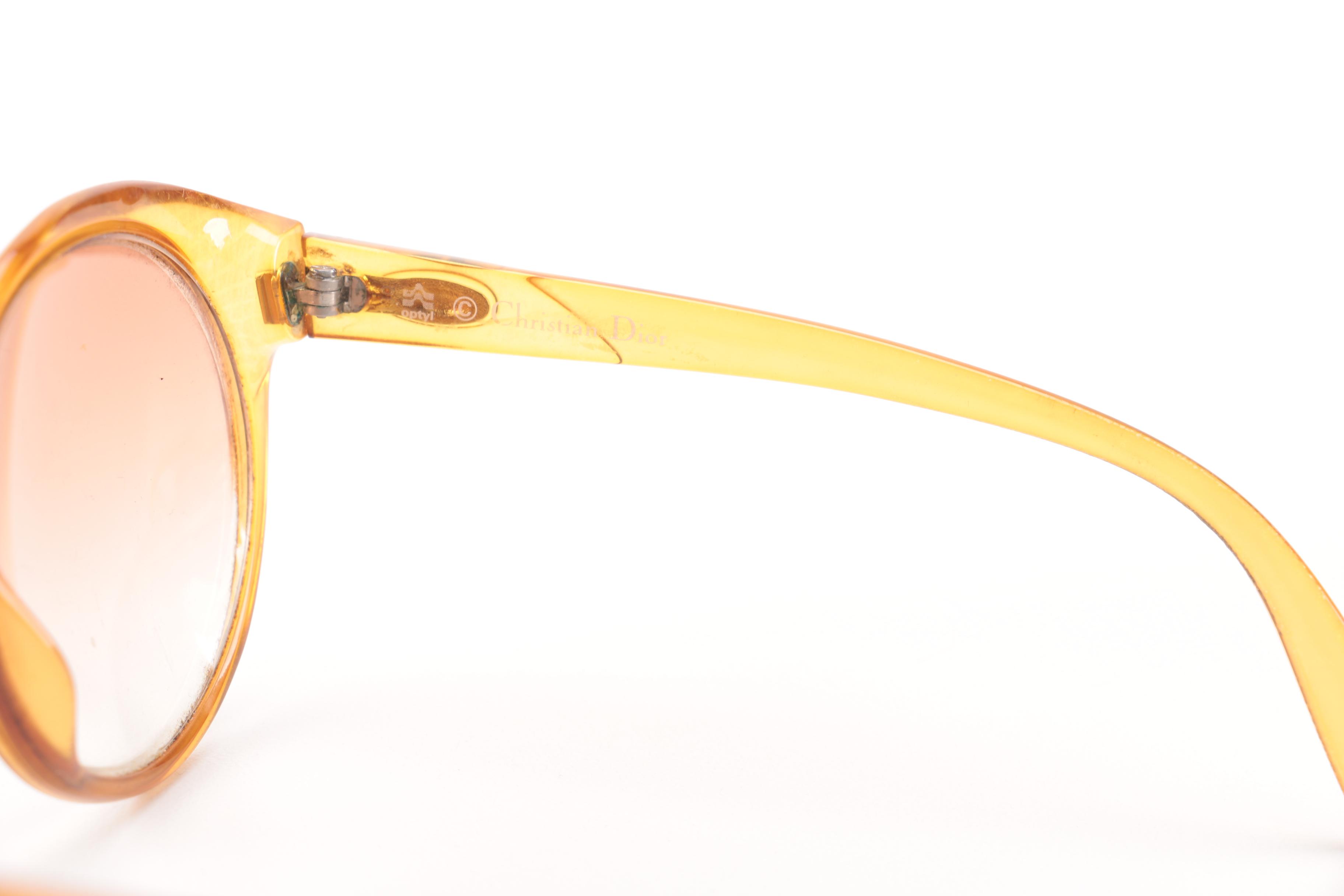 Vintage Christian Dior and Yves Saint Laurent Sunglasses