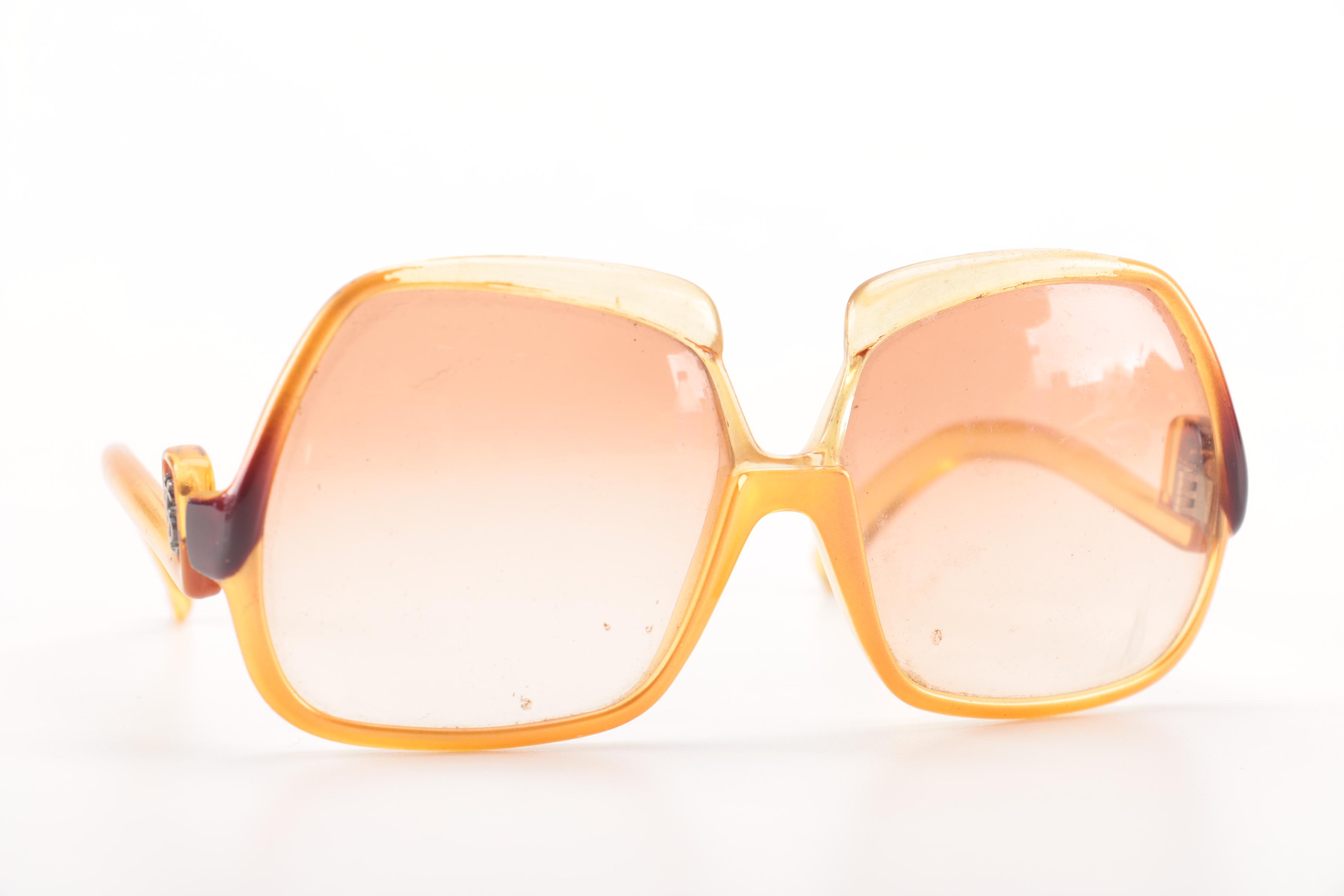 Vintage Christian Dior and Yves Saint Laurent Sunglasses