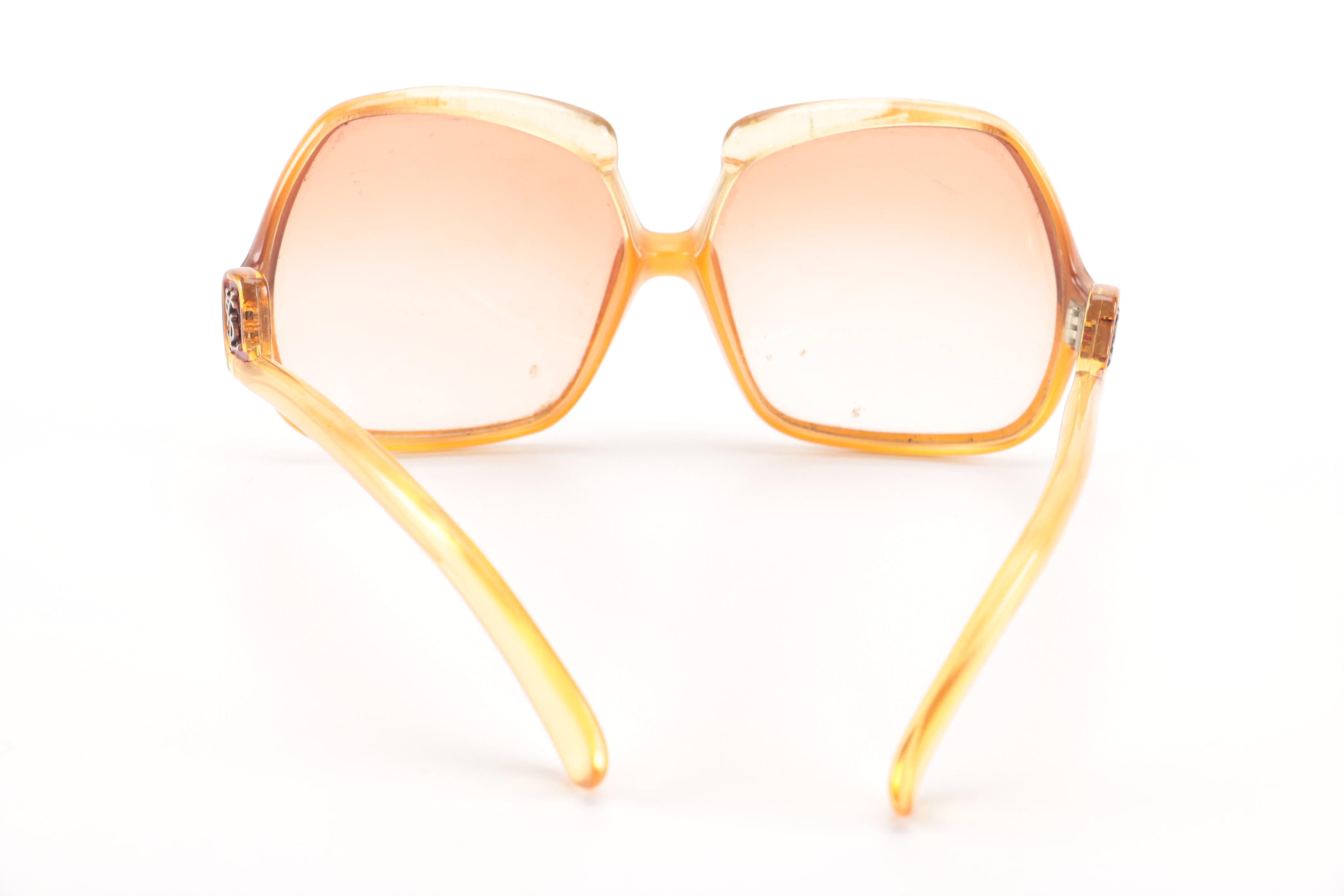 Vintage Christian Dior and Yves Saint Laurent Sunglasses