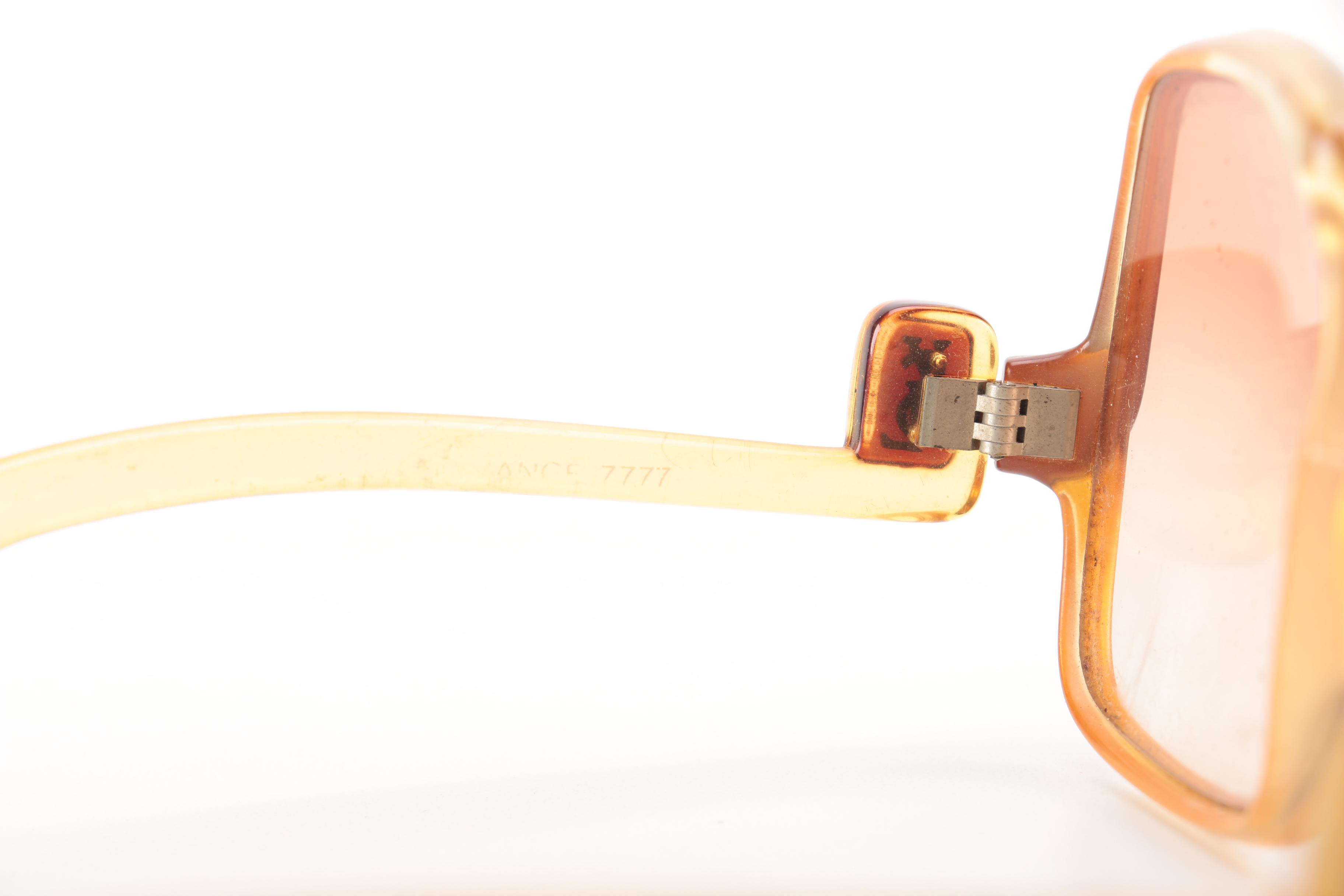 Vintage Christian Dior and Yves Saint Laurent Sunglasses