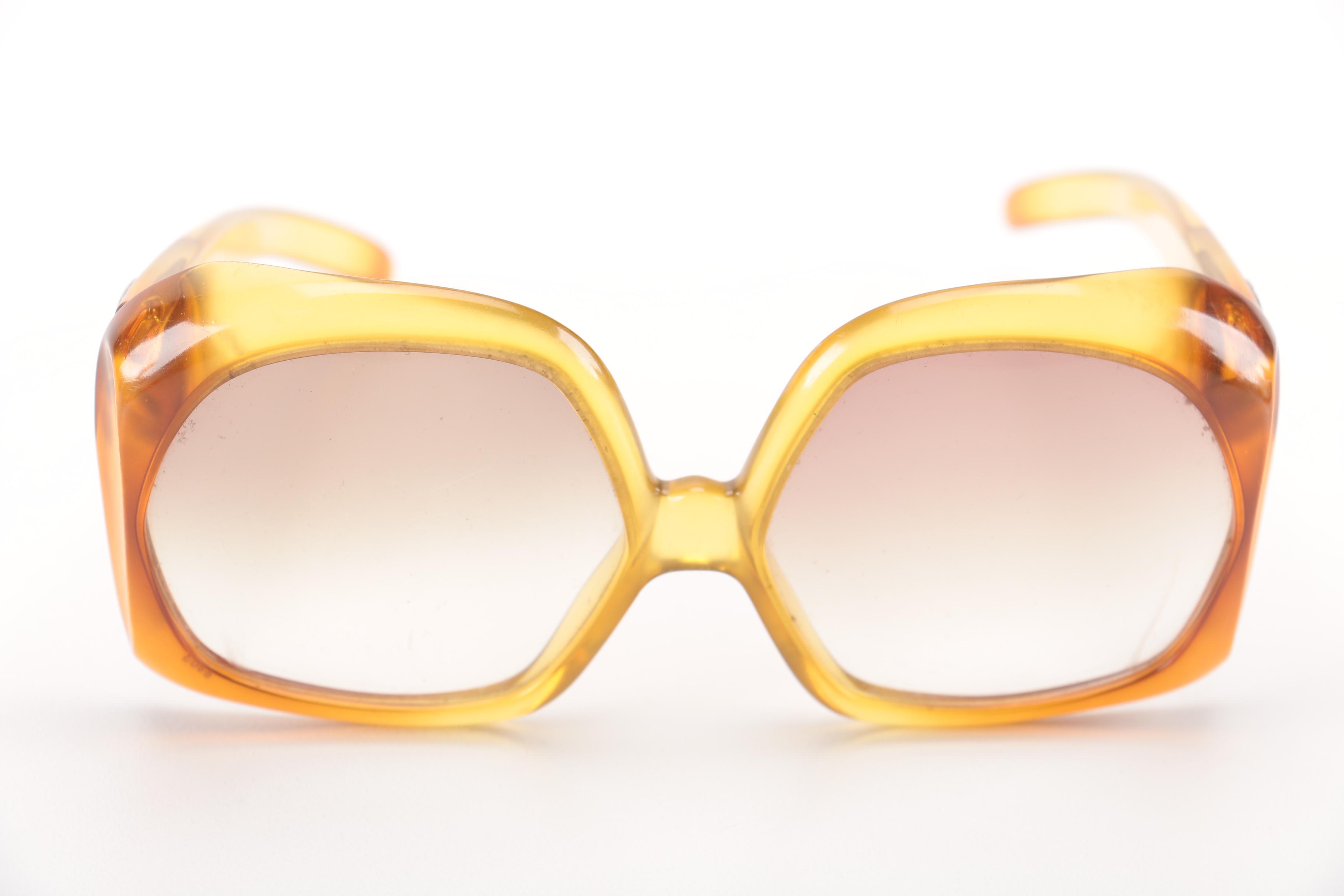 Vintage Christian Dior and Yves Saint Laurent Sunglasses