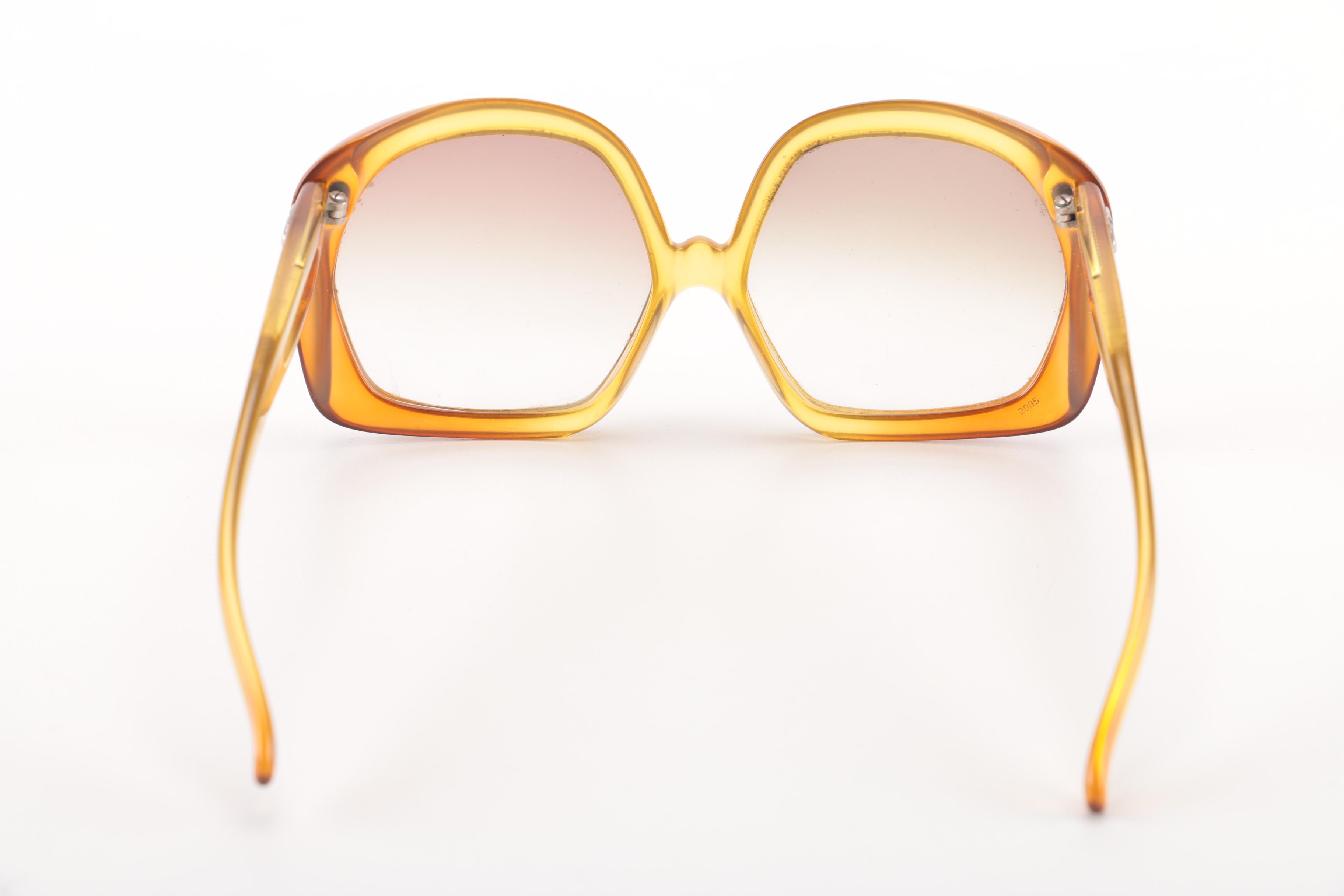 Vintage Christian Dior and Yves Saint Laurent Sunglasses