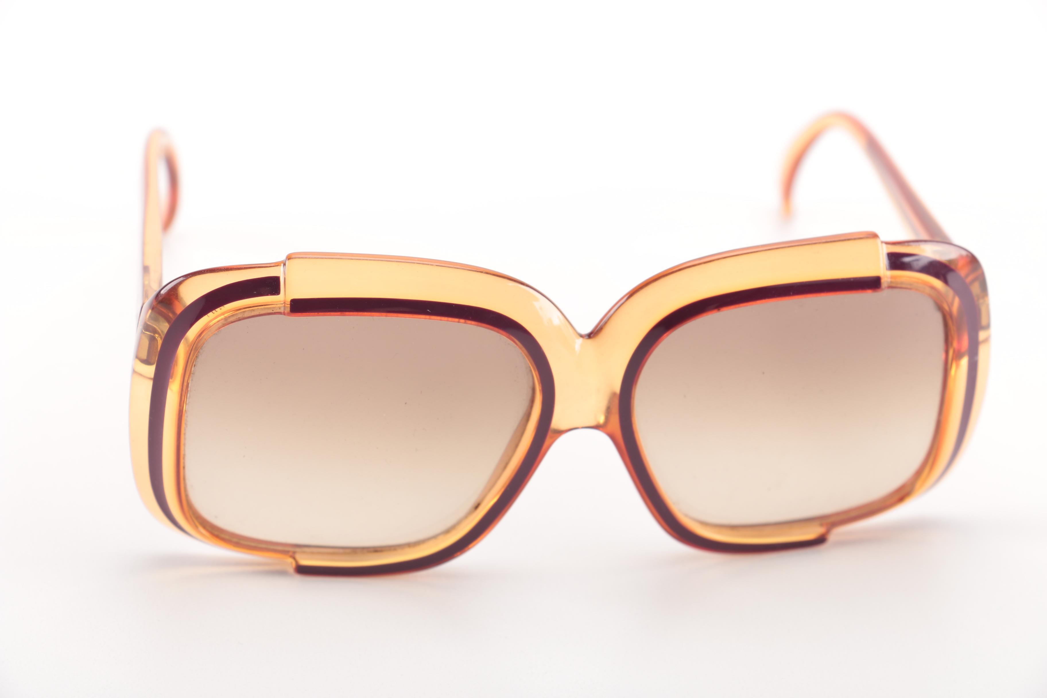 Vintage Christian Dior and Yves Saint Laurent Sunglasses