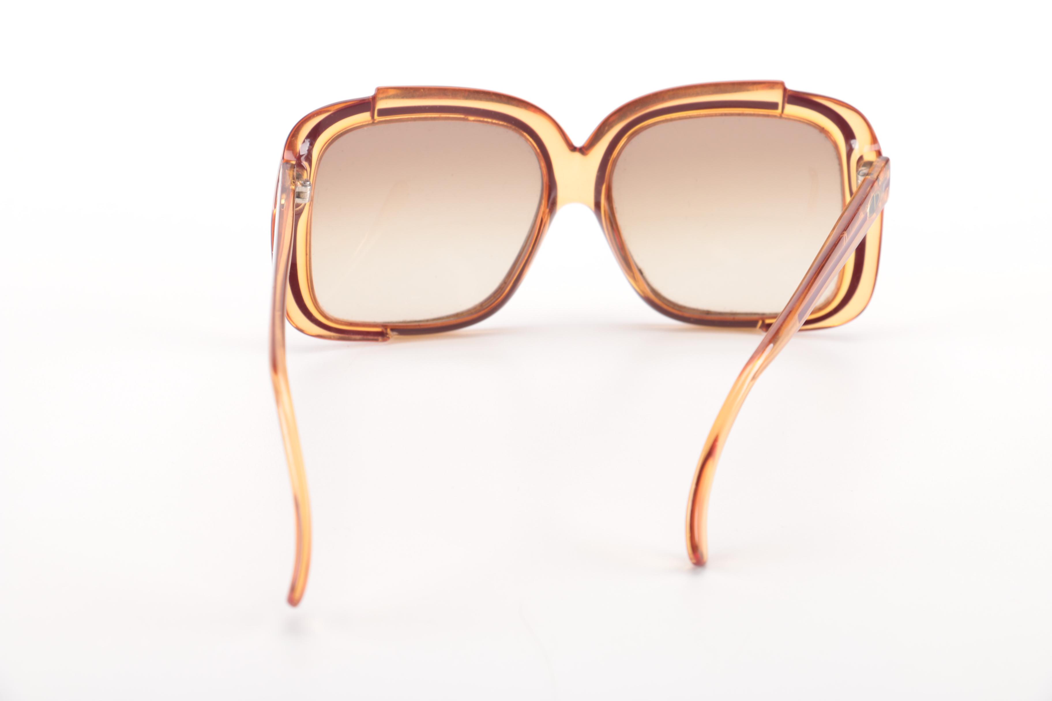 Vintage Christian Dior and Yves Saint Laurent Sunglasses