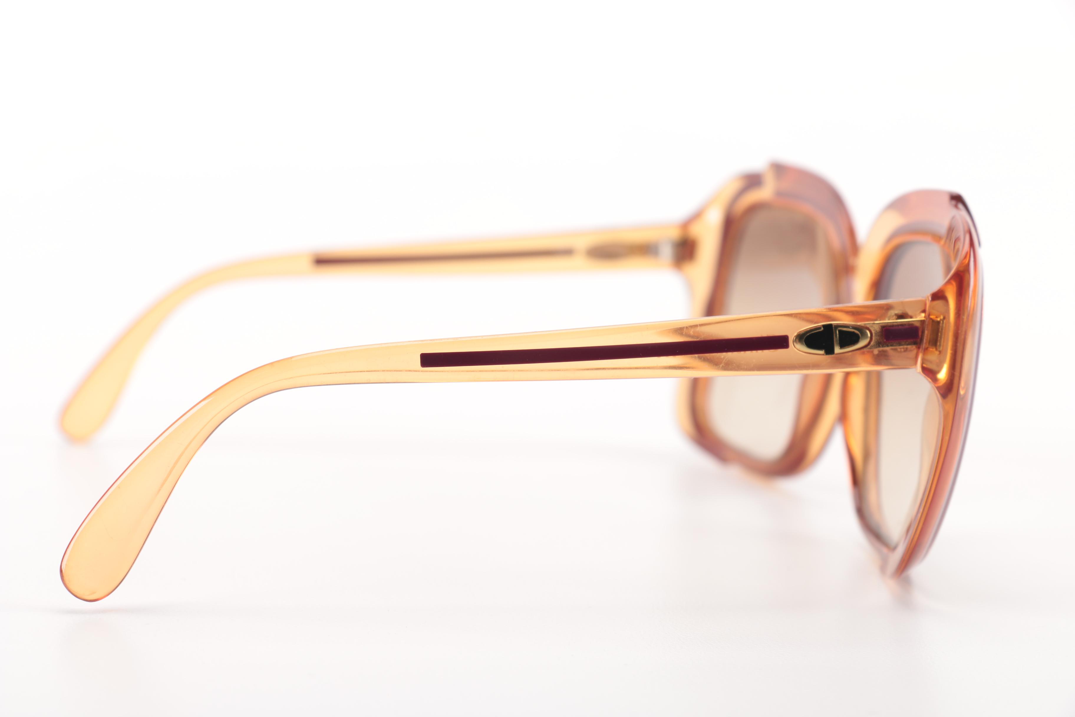 Vintage Christian Dior and Yves Saint Laurent Sunglasses