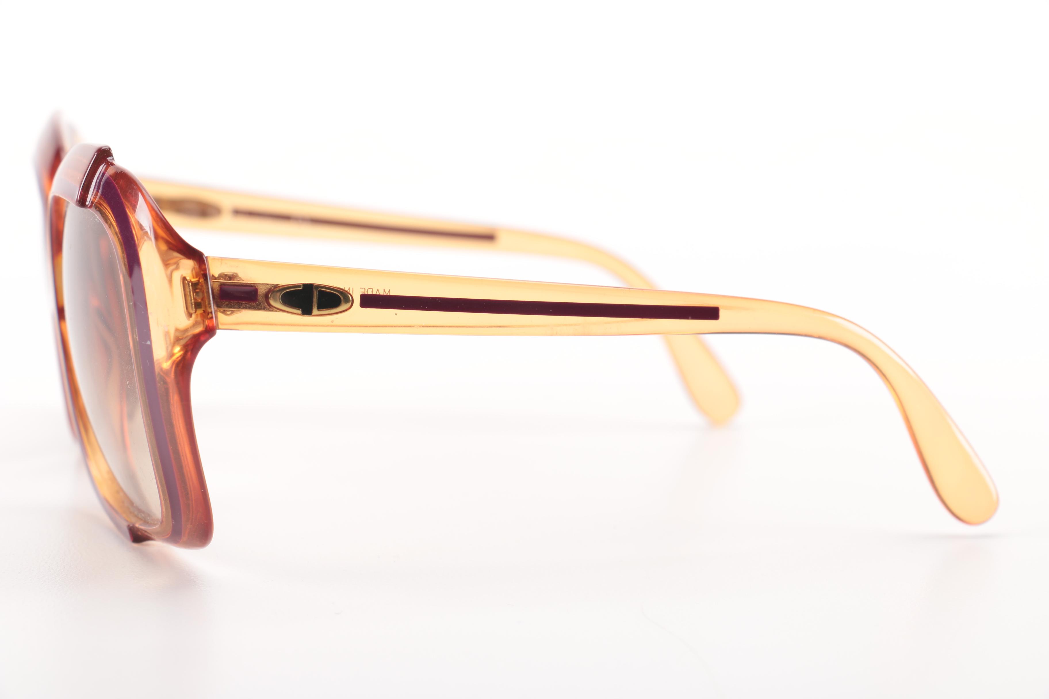 Vintage Christian Dior and Yves Saint Laurent Sunglasses