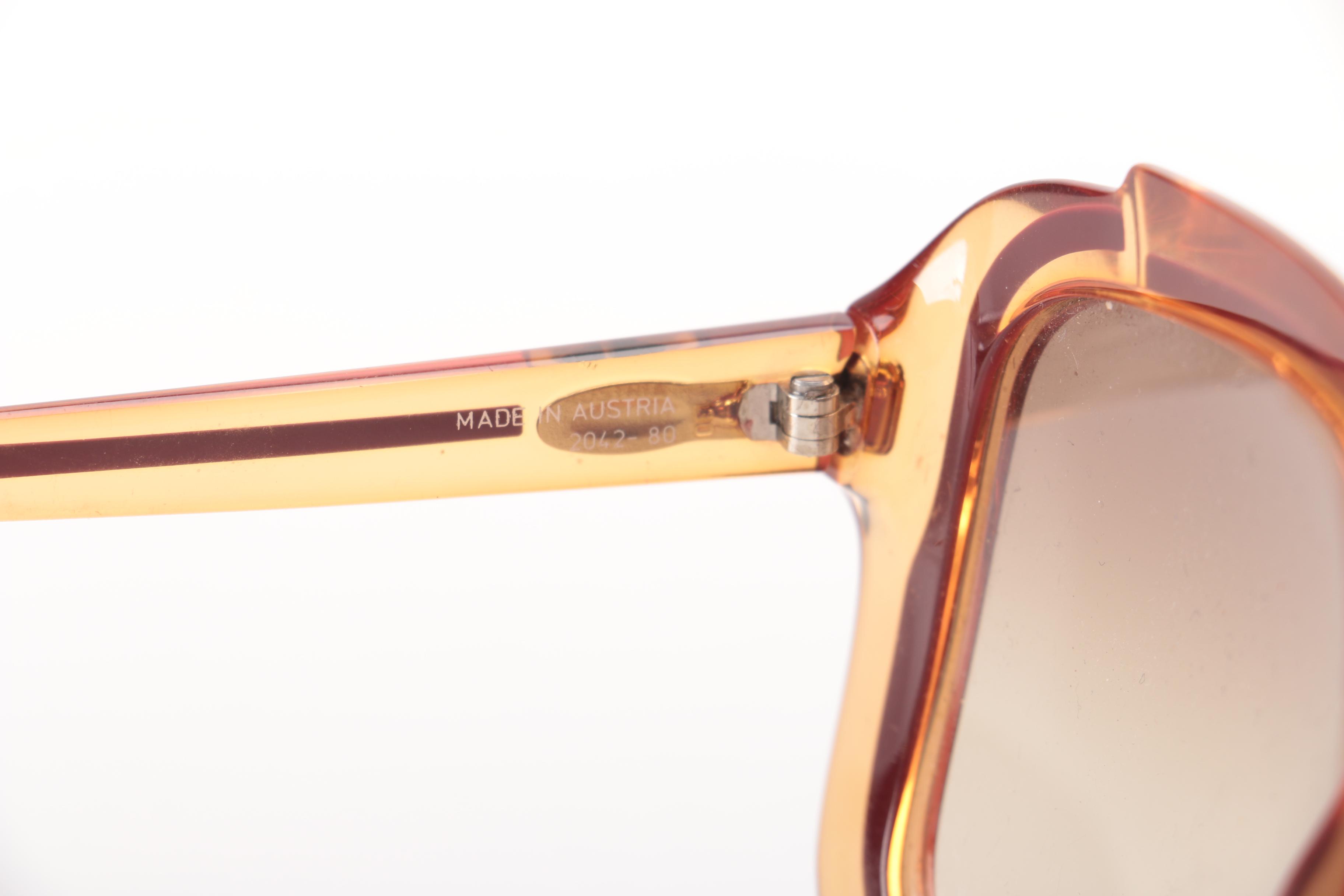 Vintage Christian Dior and Yves Saint Laurent Sunglasses