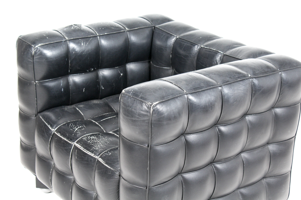 "Kubus" Chair by Josef Hoffmann for Wittmann Furniture