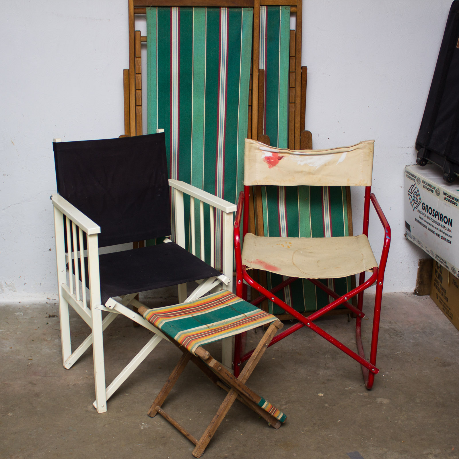 Vintage Folding Chair Assortment