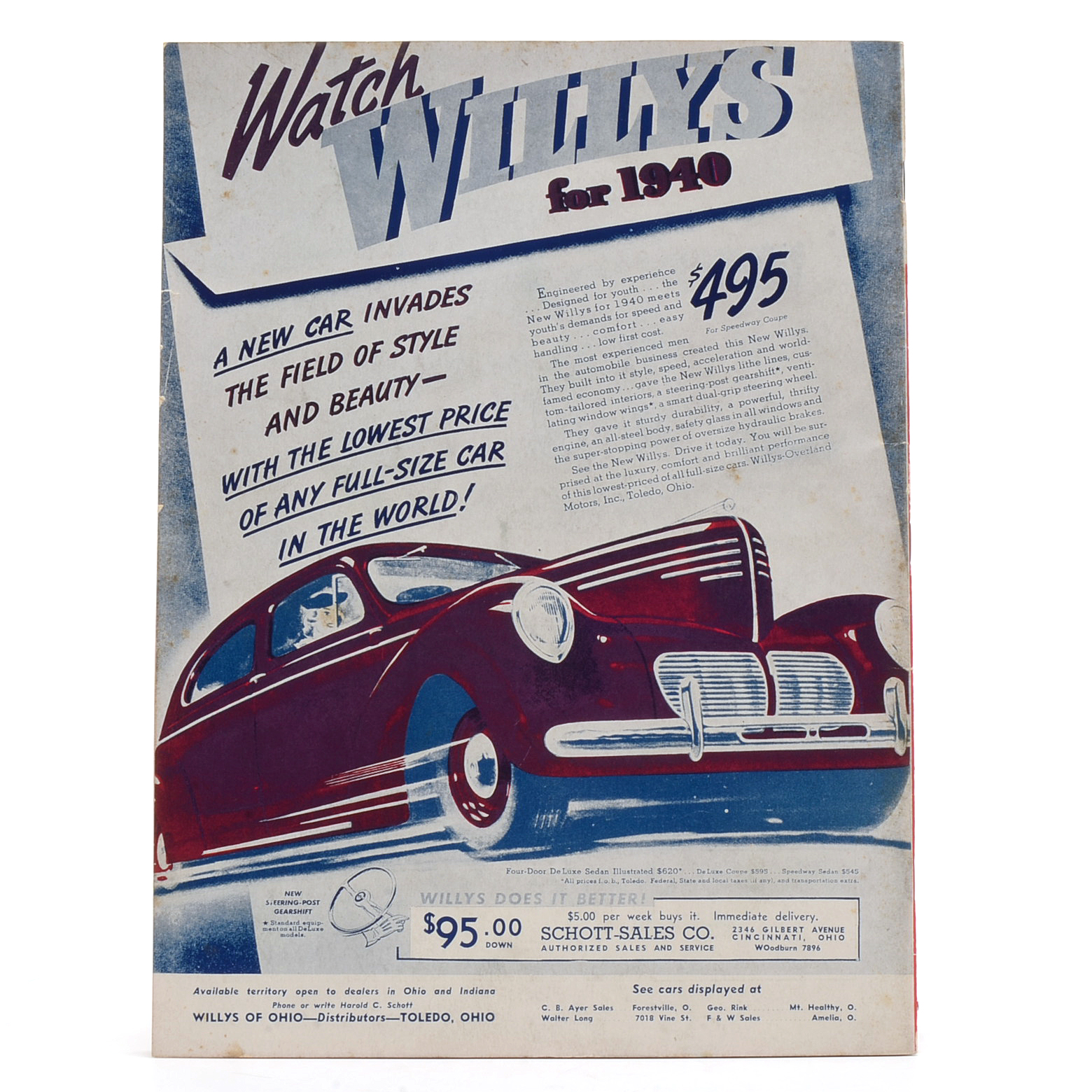 1939 World Series Program