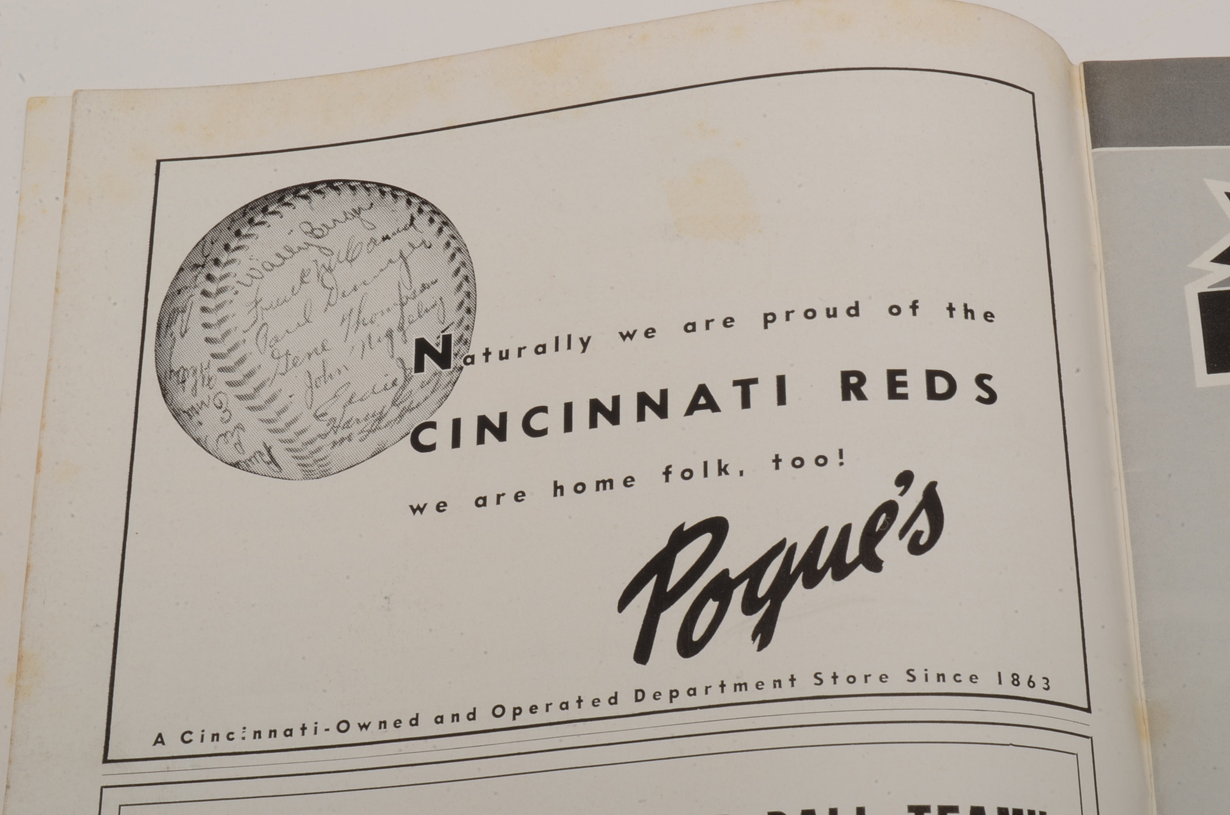 1939 World Series Program