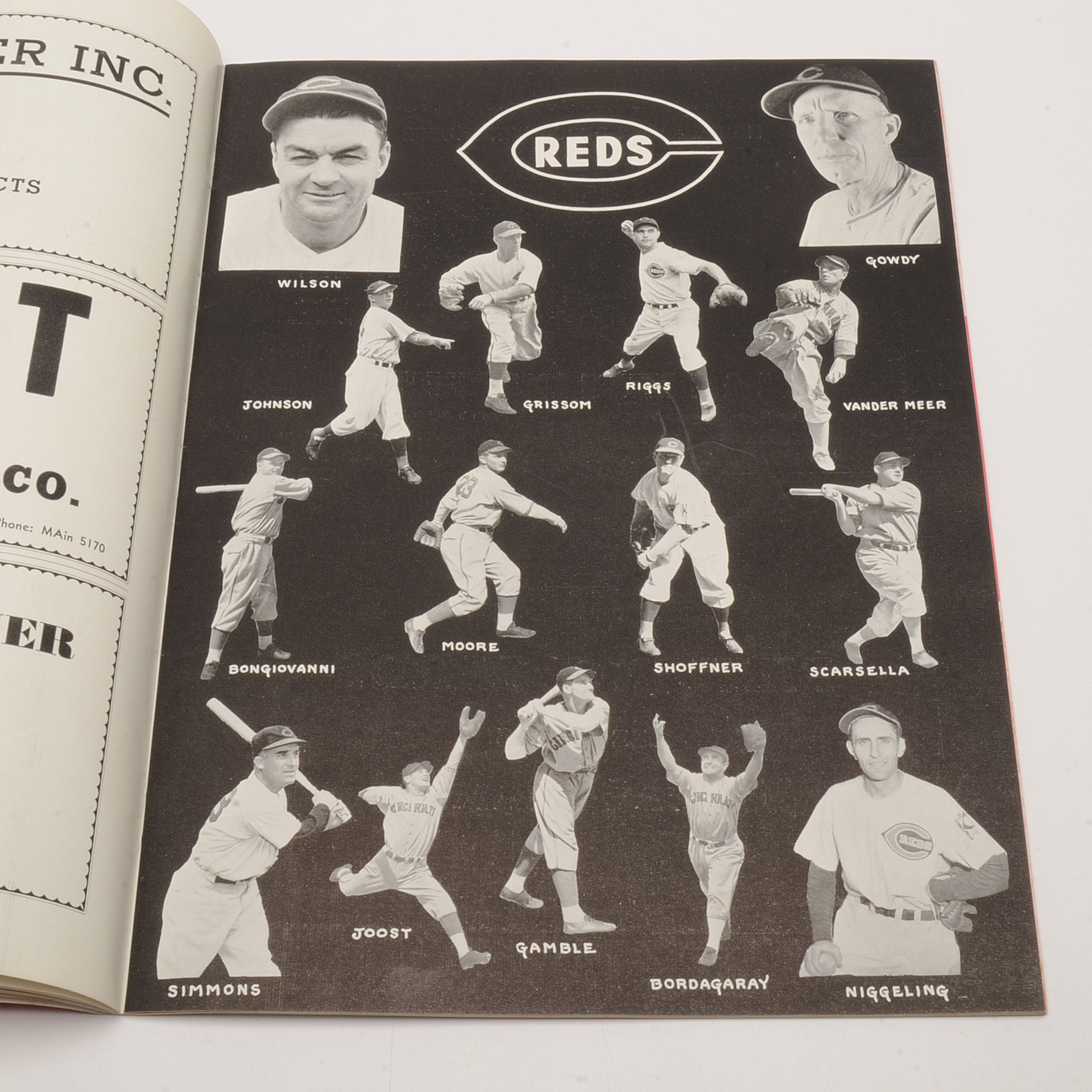 1939 World Series Program