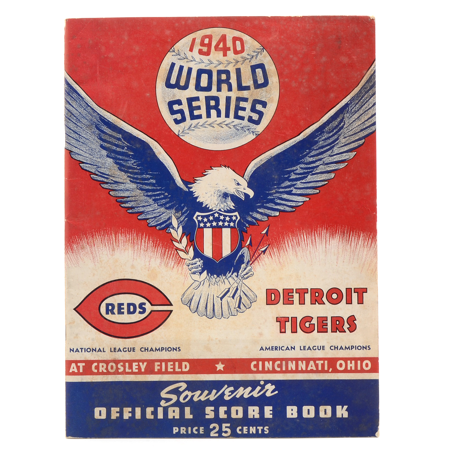 1940 World Series Program
