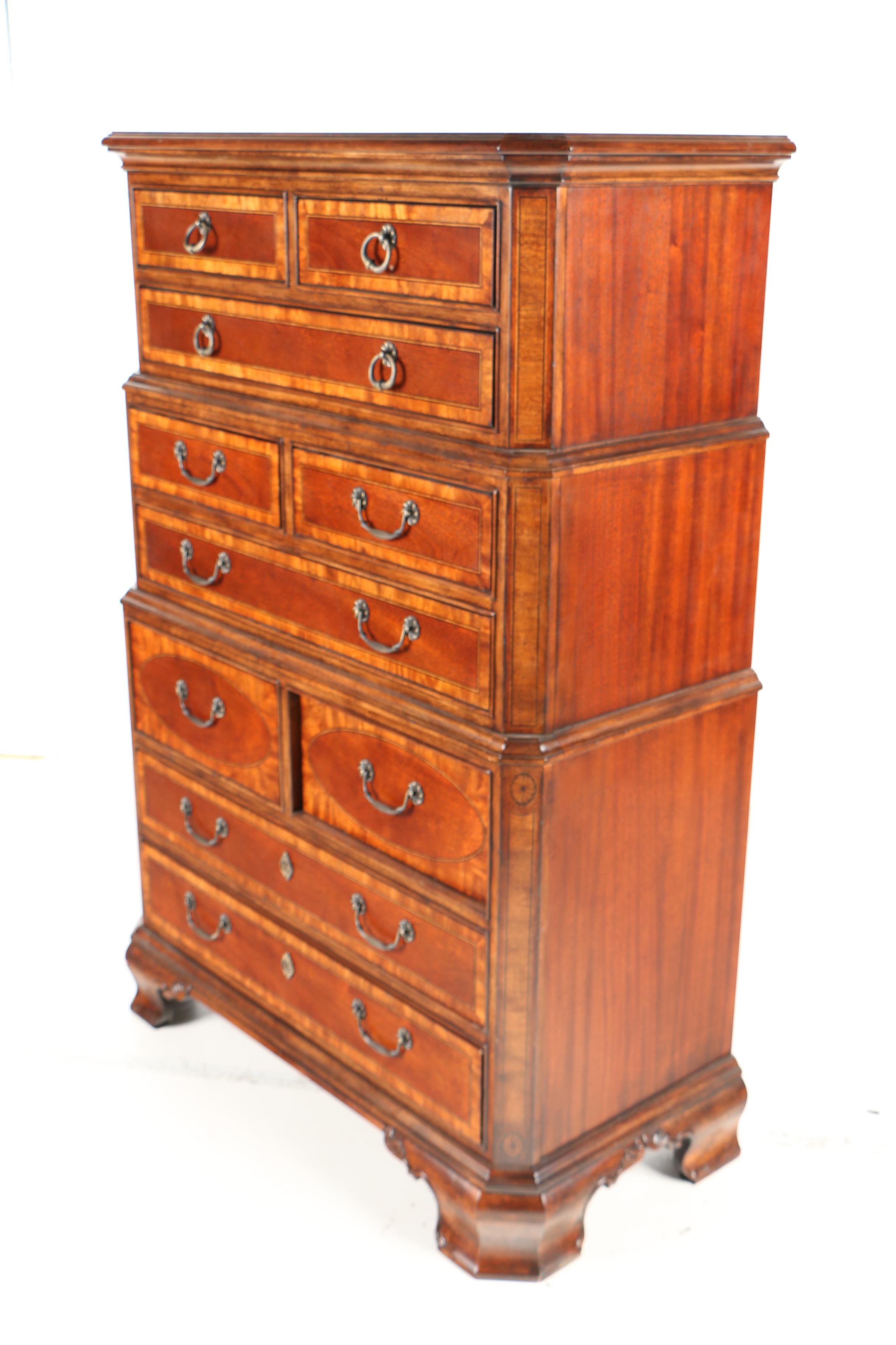 Vintage Three Tier Chest of Drawers