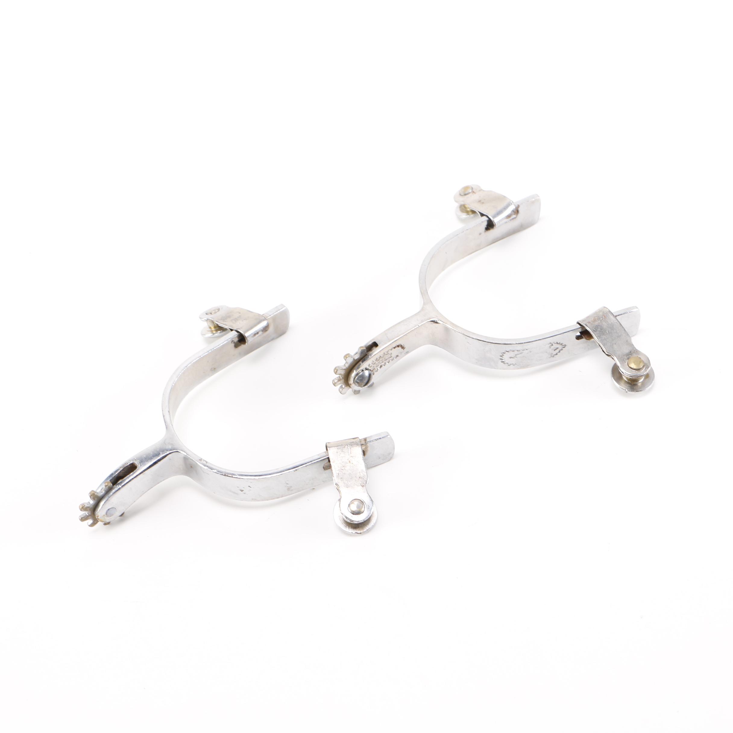 Pair of Metal Boot Spurs