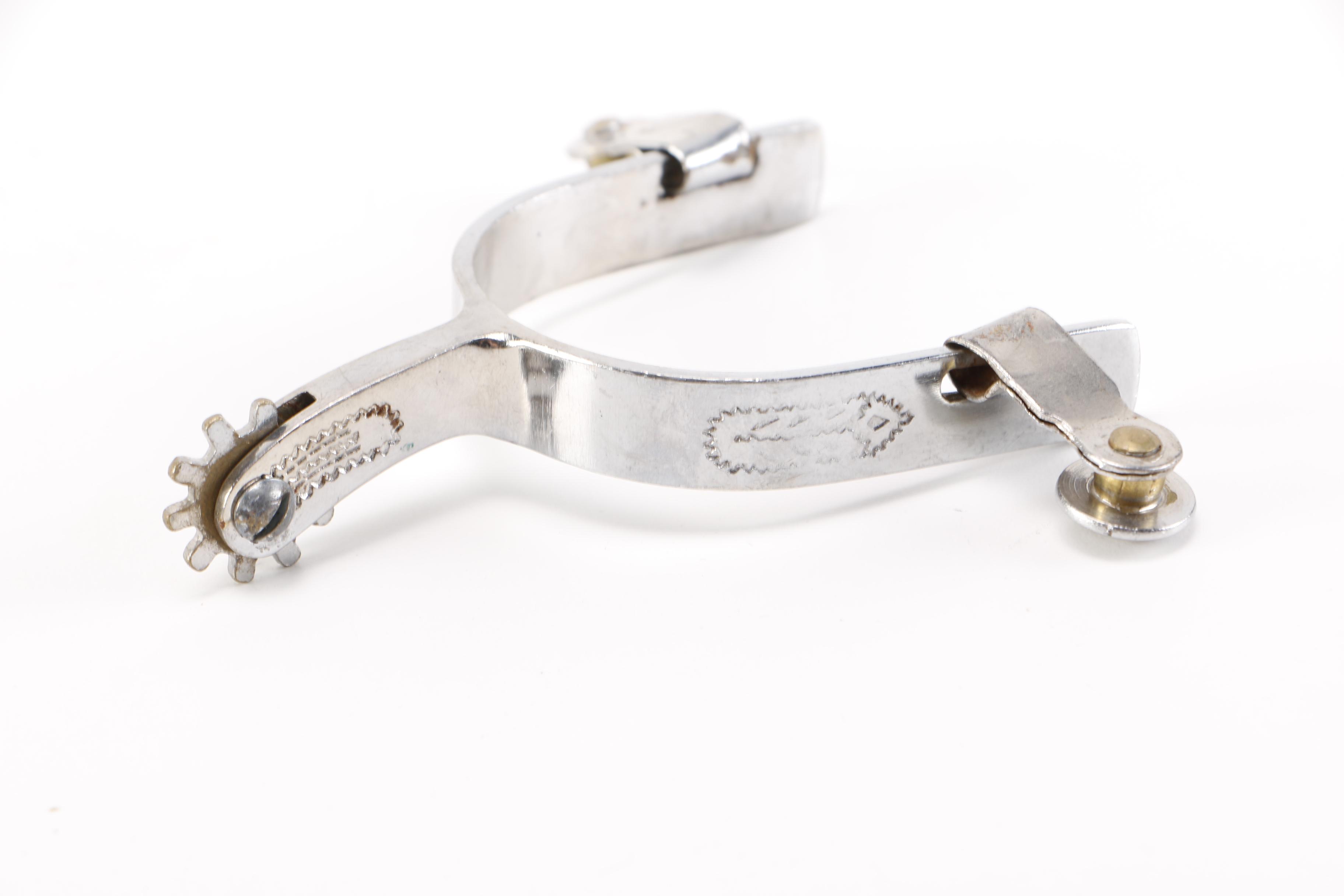 Pair of Metal Boot Spurs