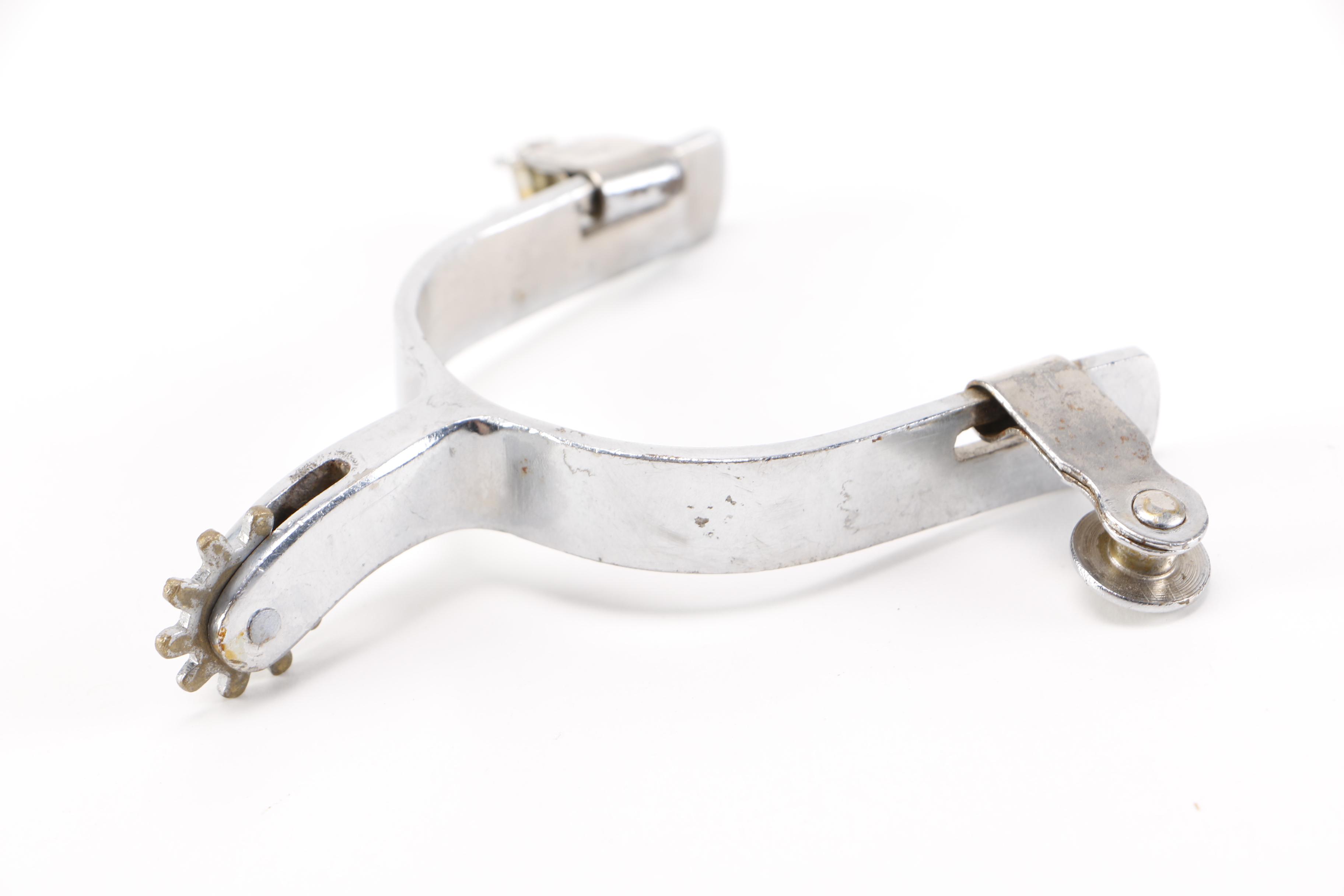 Pair of Metal Boot Spurs