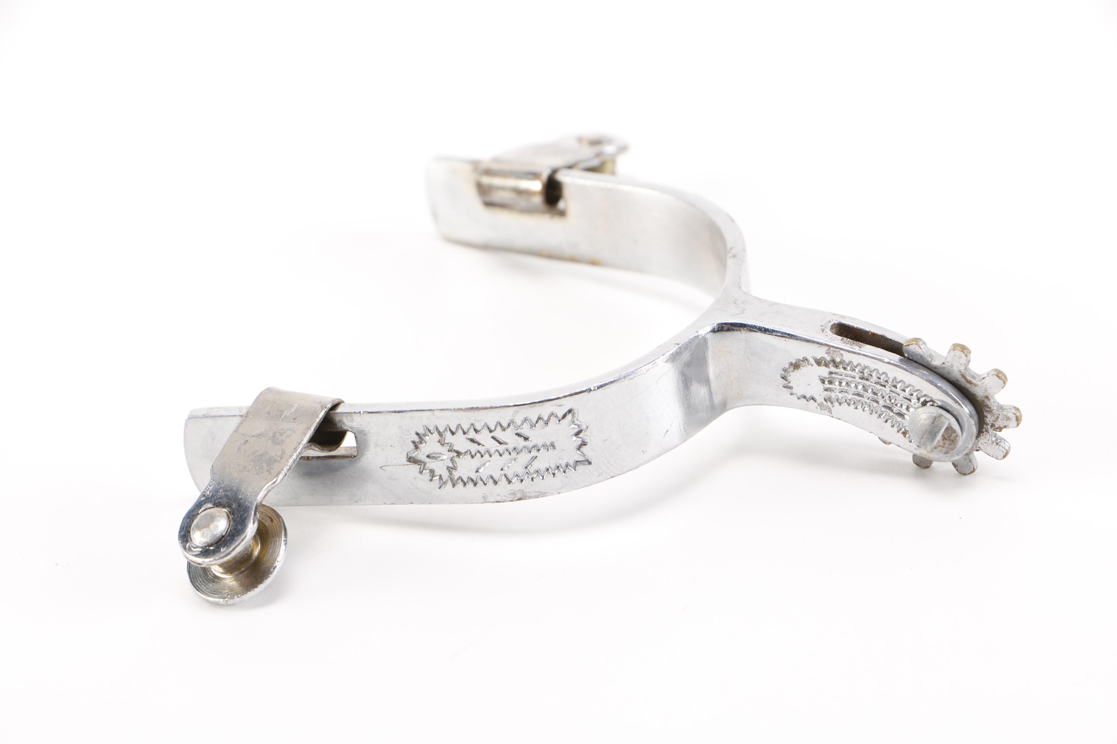 Pair of Metal Boot Spurs