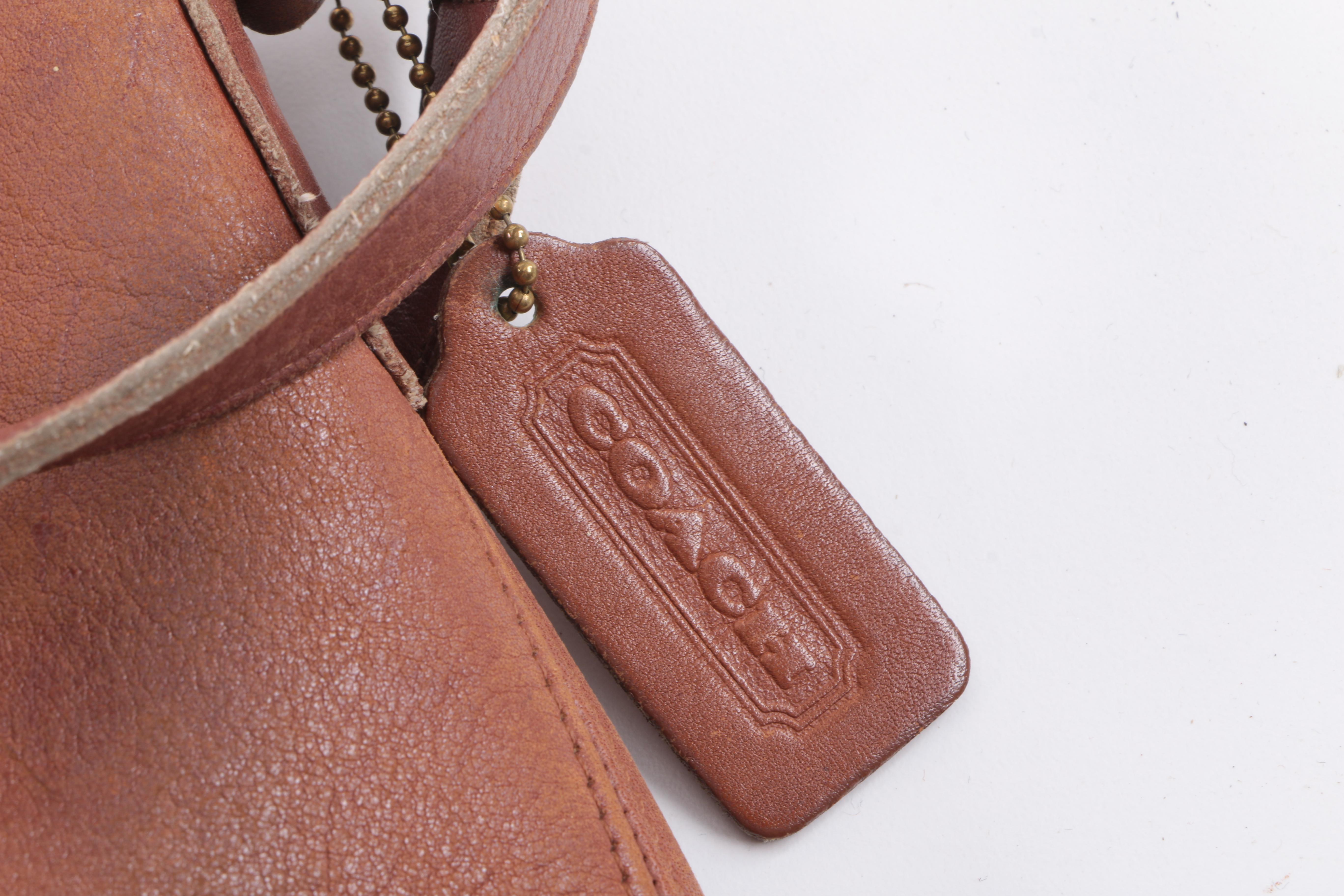 Vintage Leather Coach Bags