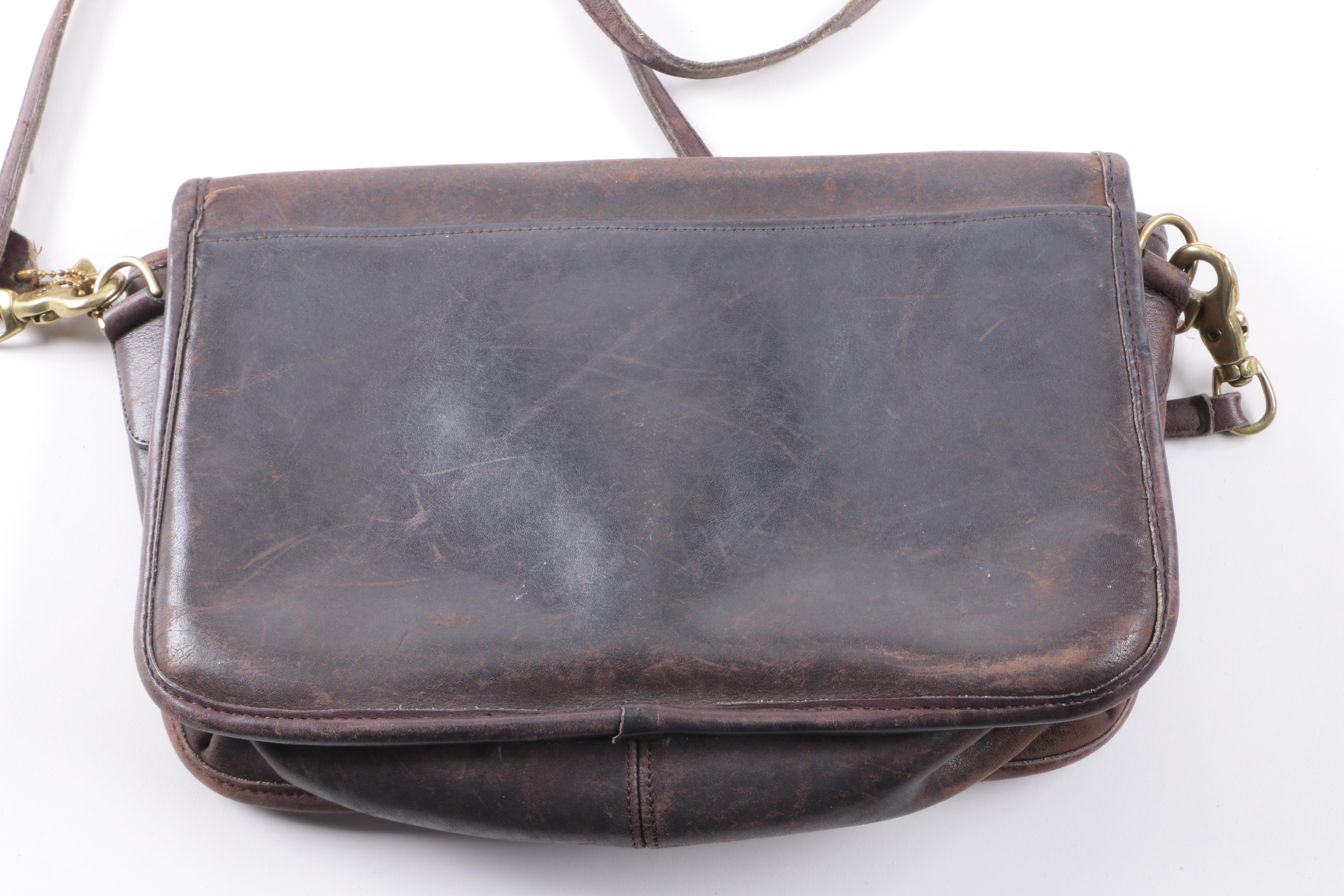 Vintage Leather Coach Bags