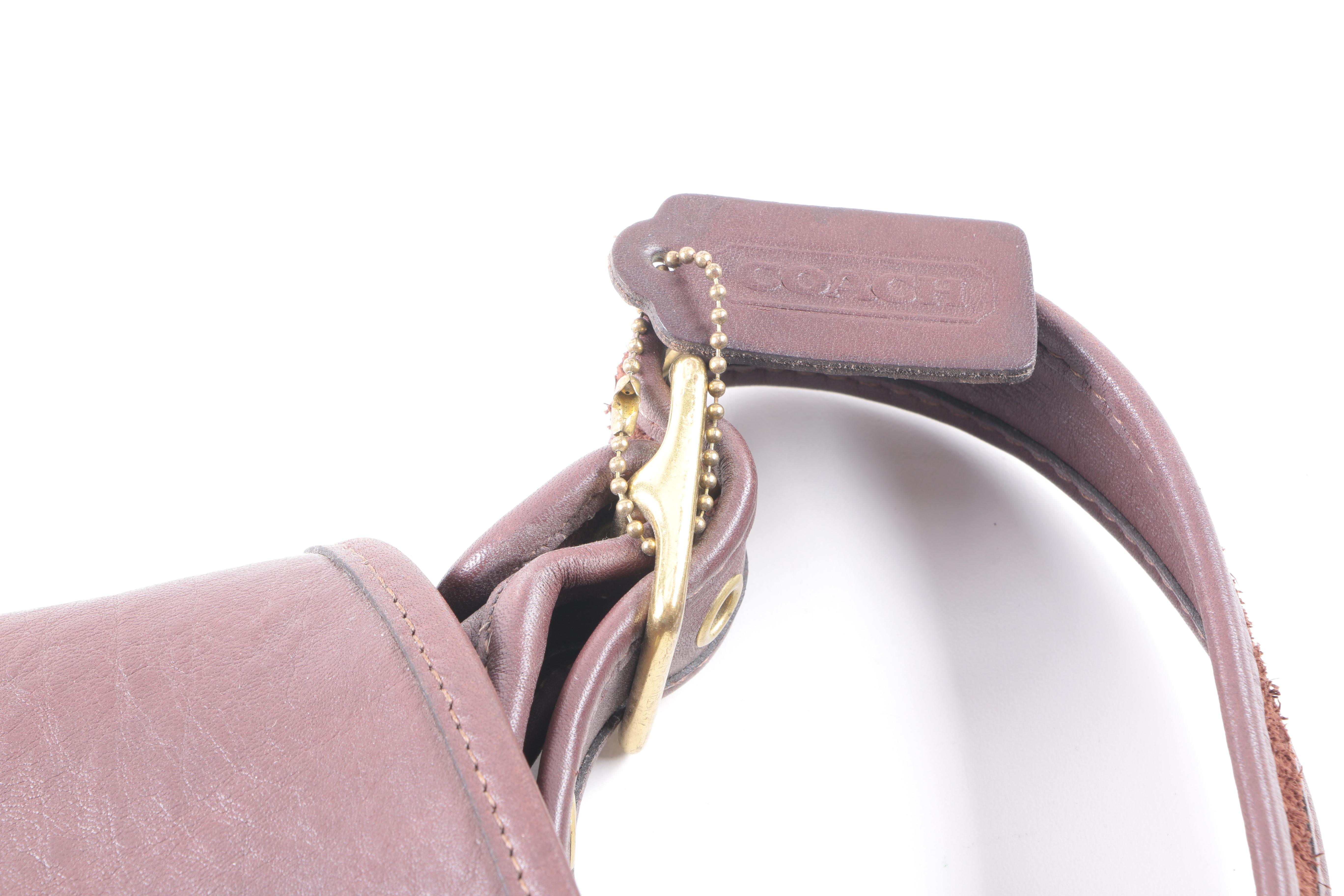 Vintage Leather Coach Bags