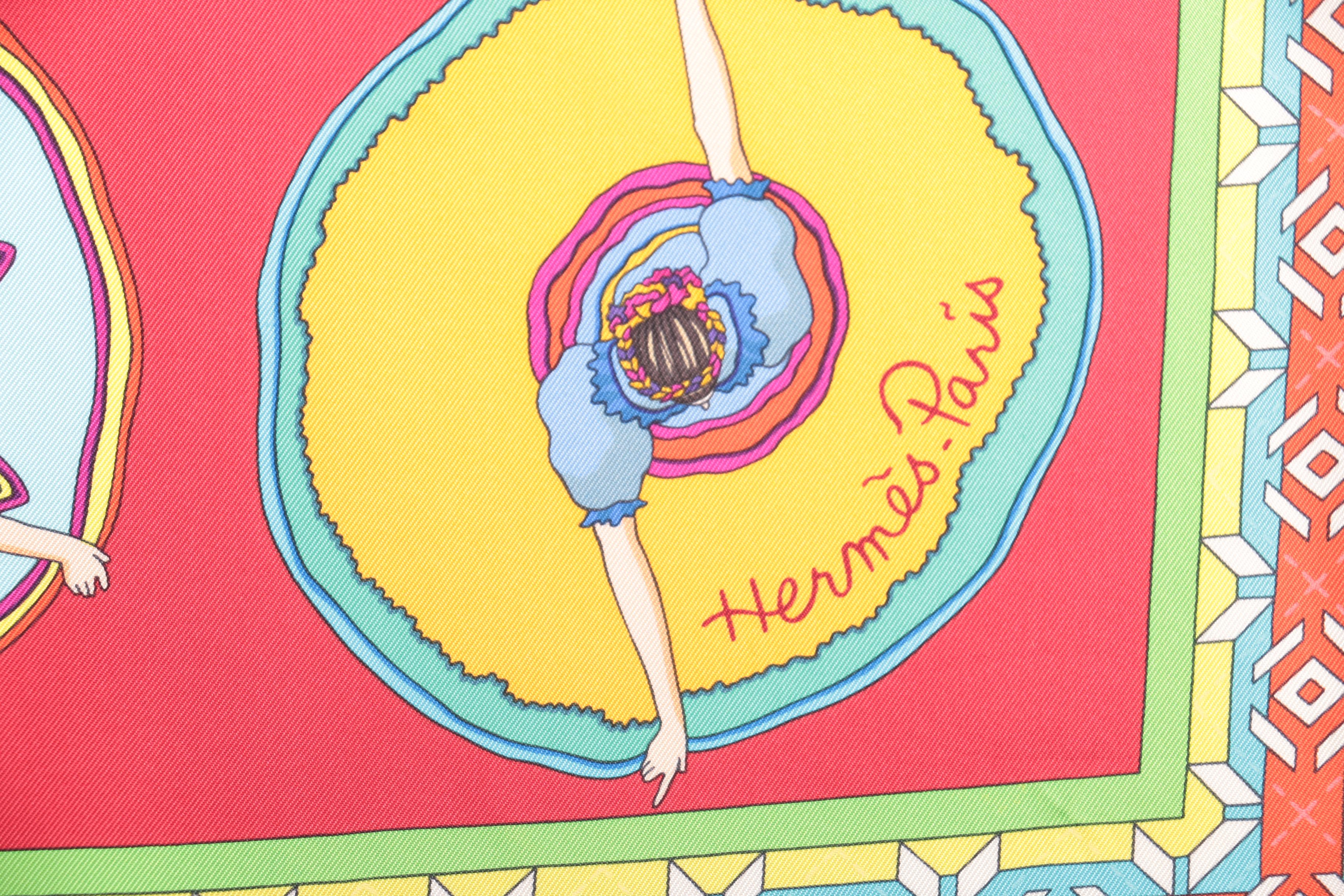 Hermès "Belles du Mexique" Silk Scarf