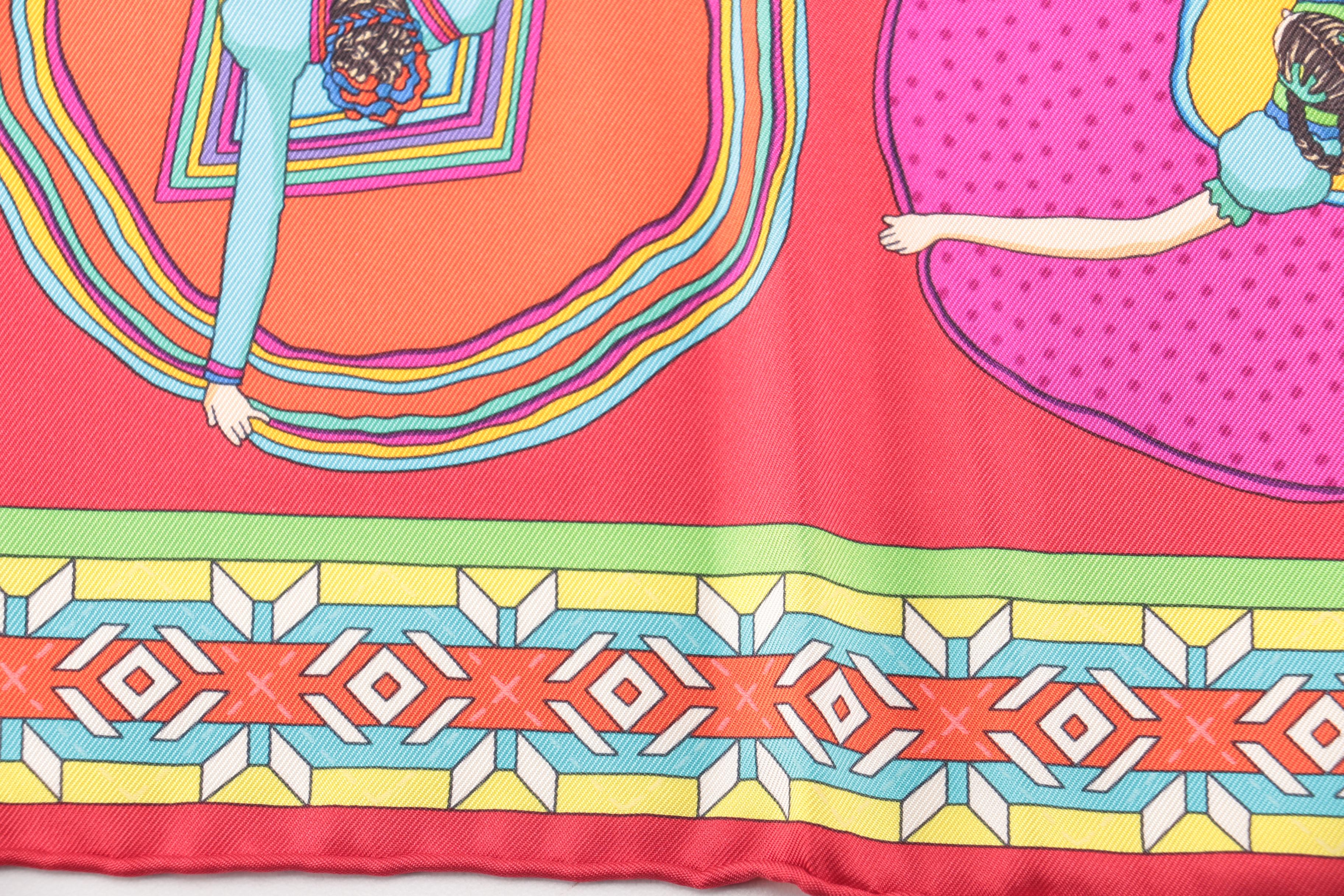 Hermès "Belles du Mexique" Silk Scarf