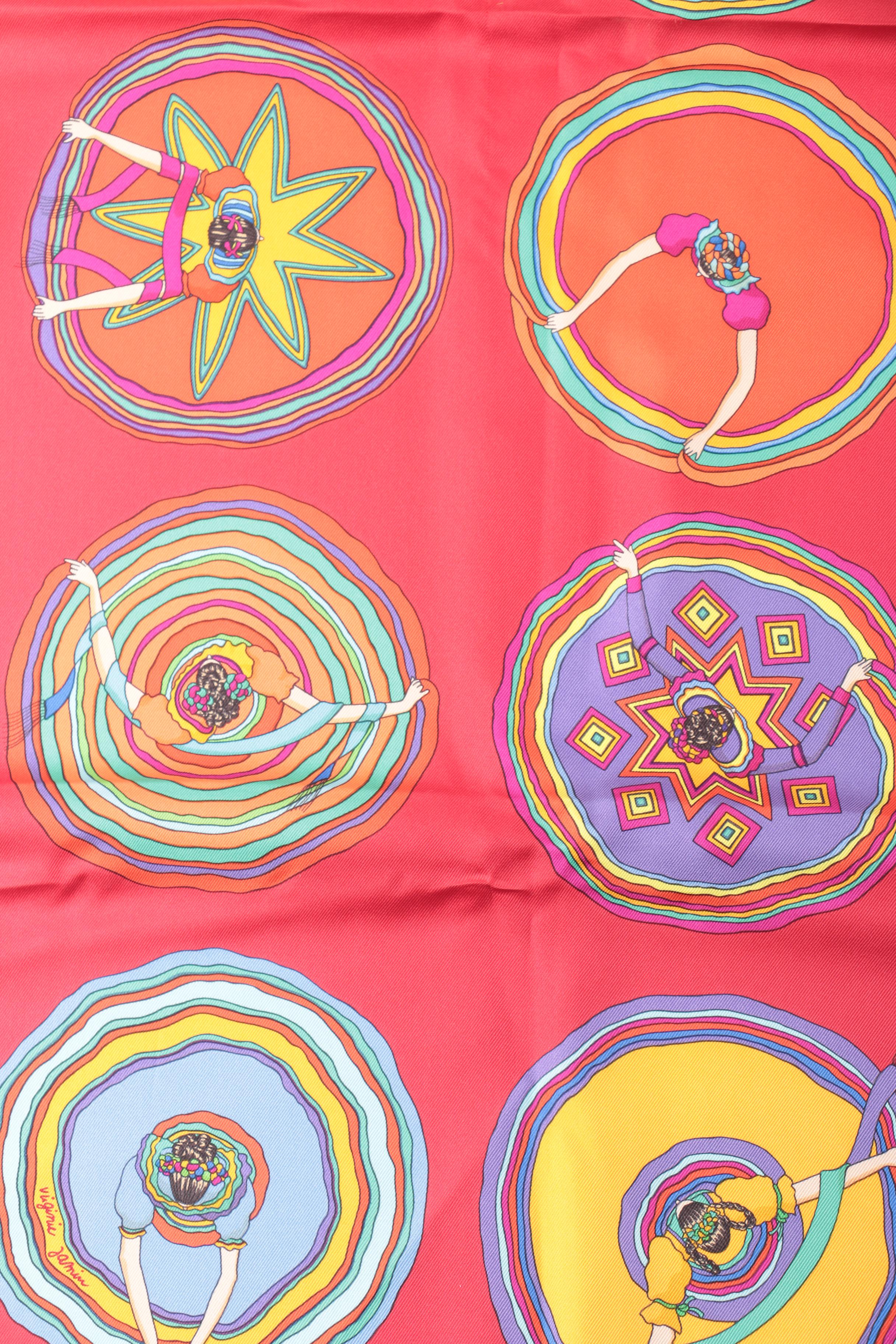 Hermès "Belles du Mexique" Silk Scarf