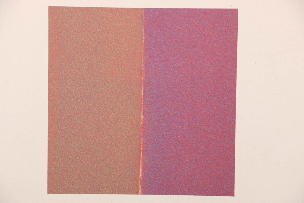 Tom Levine Acrylic Painting on Paper Affixed to Canvas "Opus 18 No. 1"