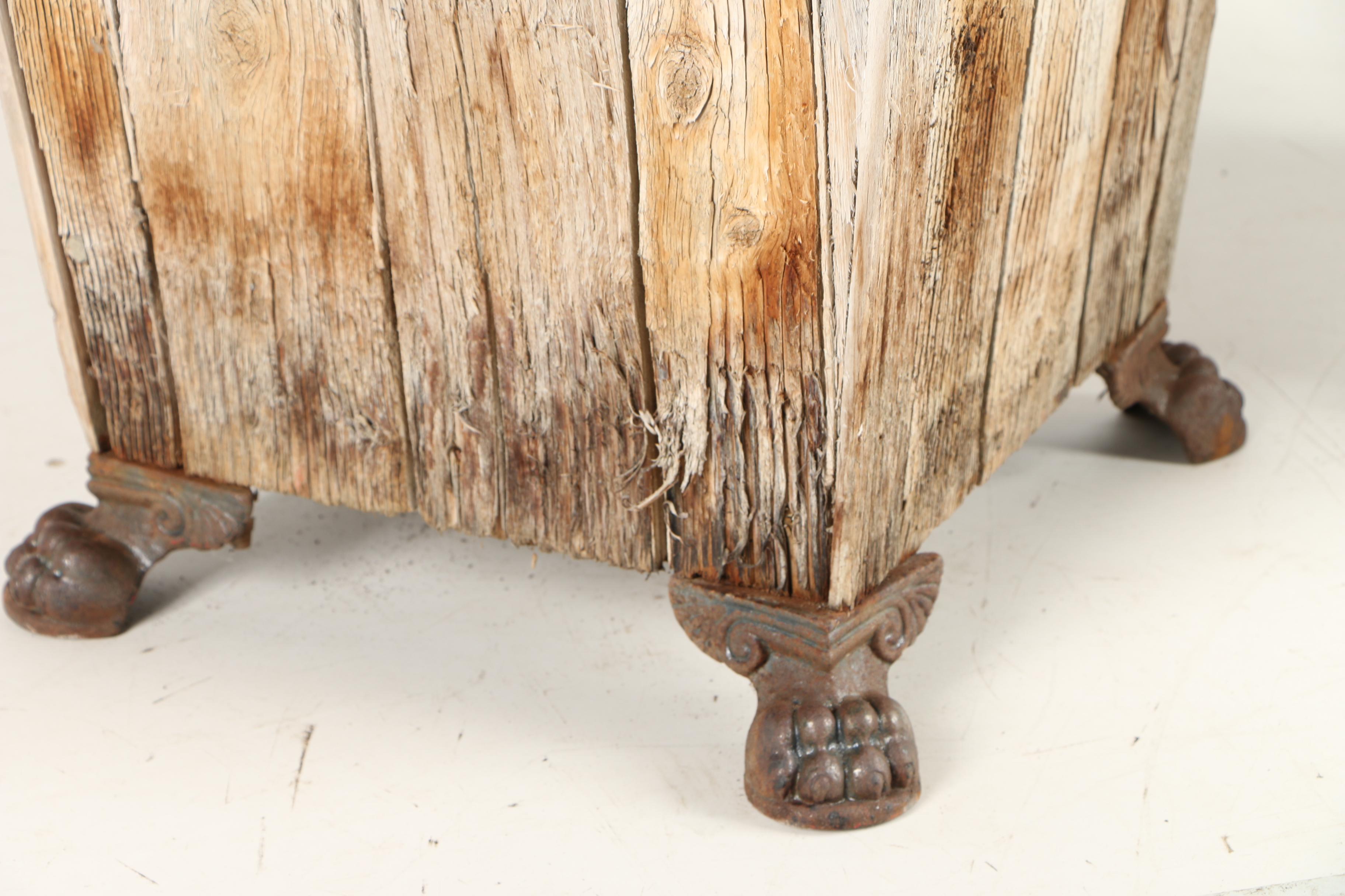 Figural Lion Head Planters