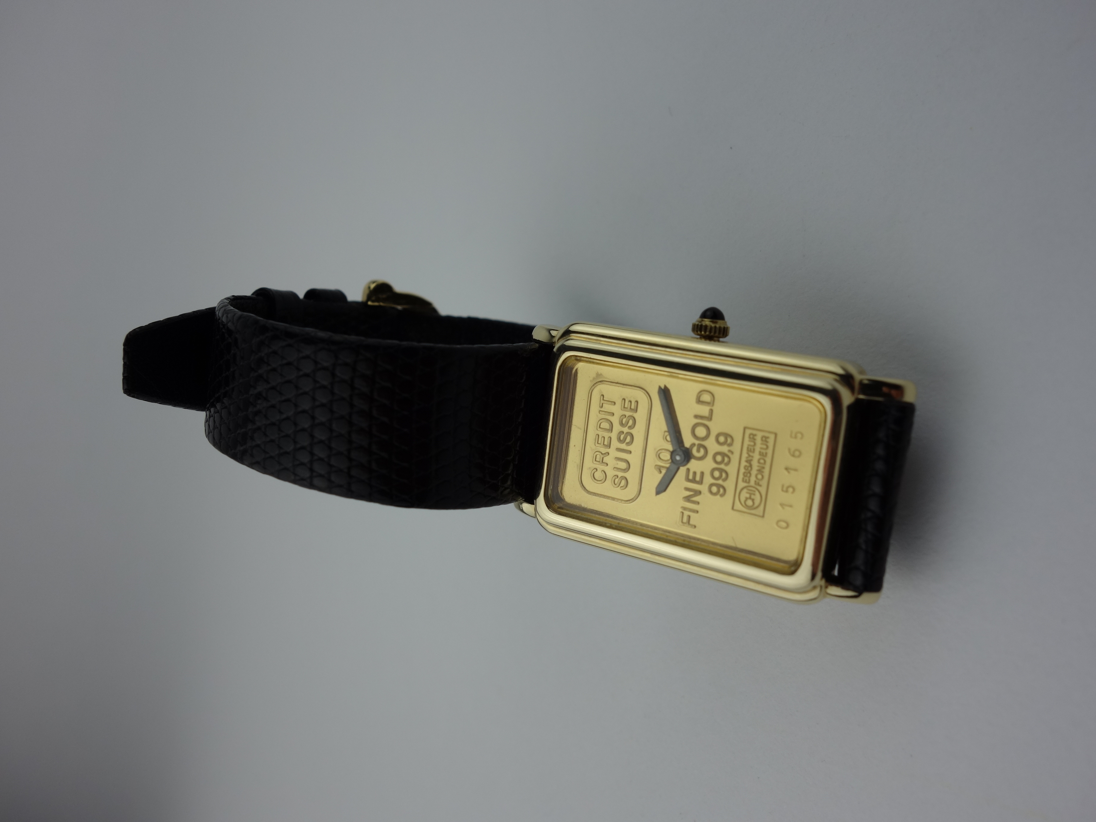 Credit Suisse 10 Gram Fine Gold Ingot Watch