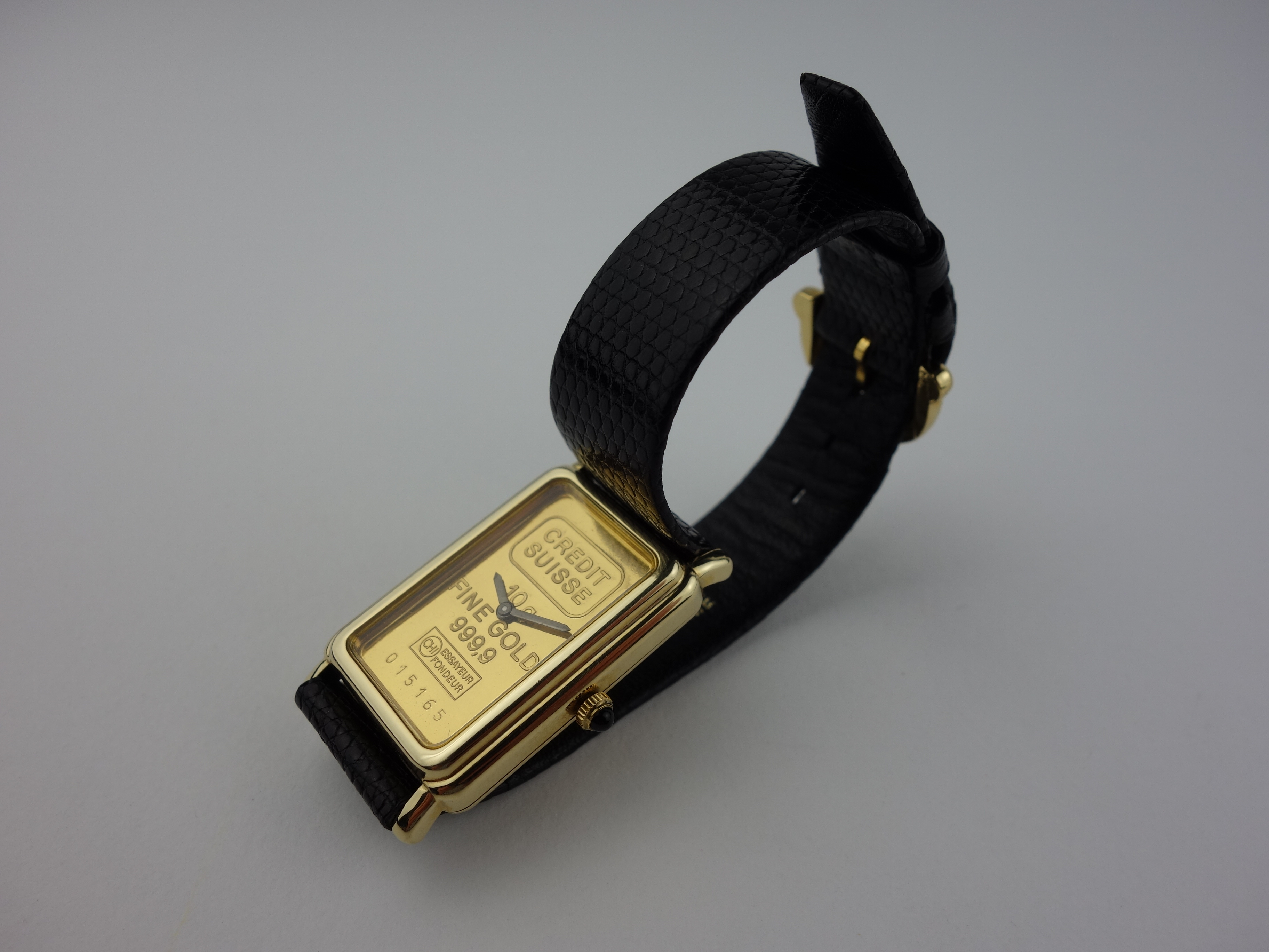 Credit Suisse 10 Gram Fine Gold Ingot Watch