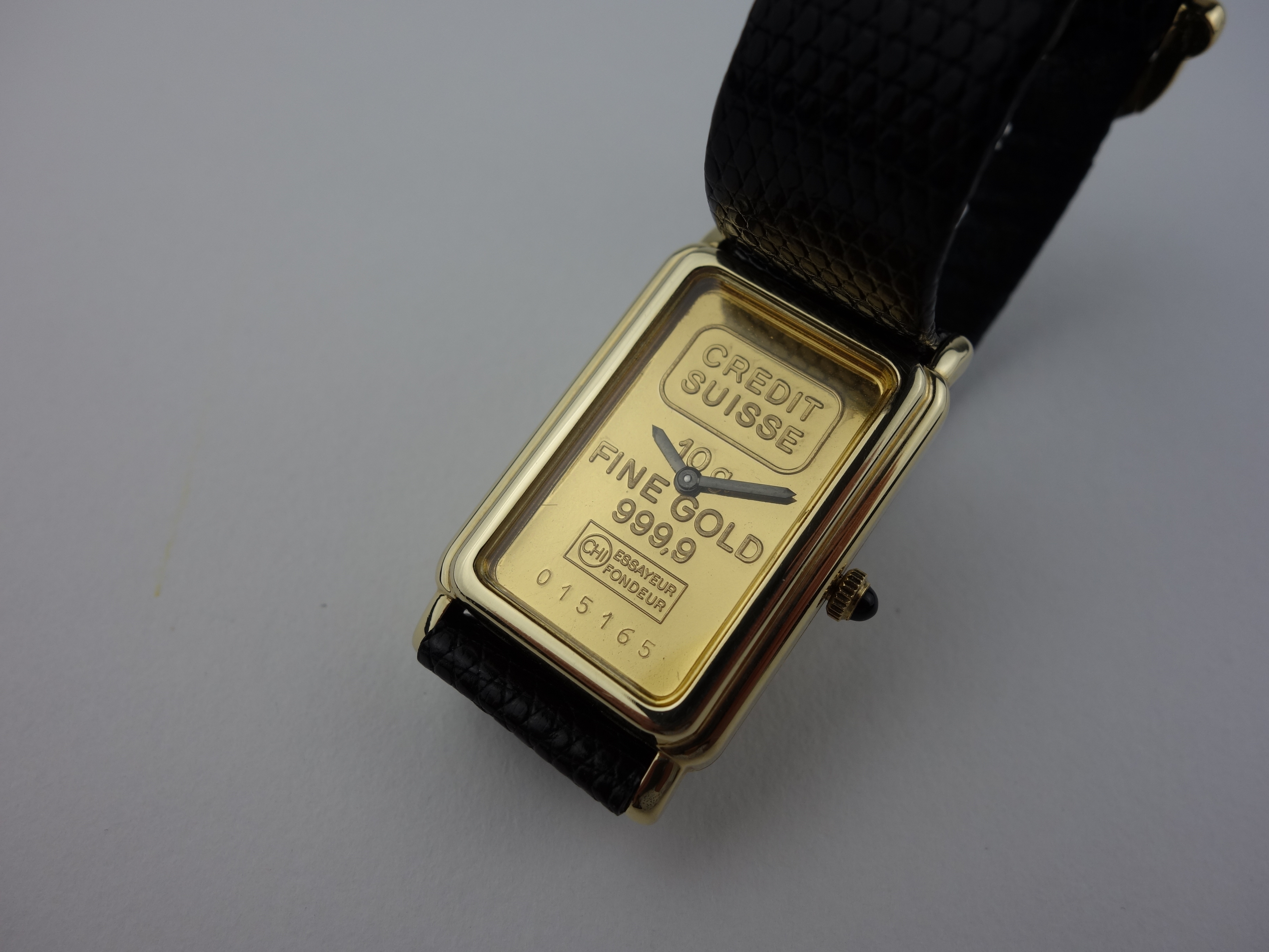 Credit Suisse 10 Gram Fine Gold Ingot Watch