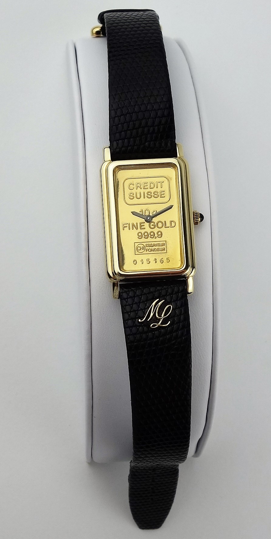 Credit Suisse 10 Gram Fine Gold Ingot Watch