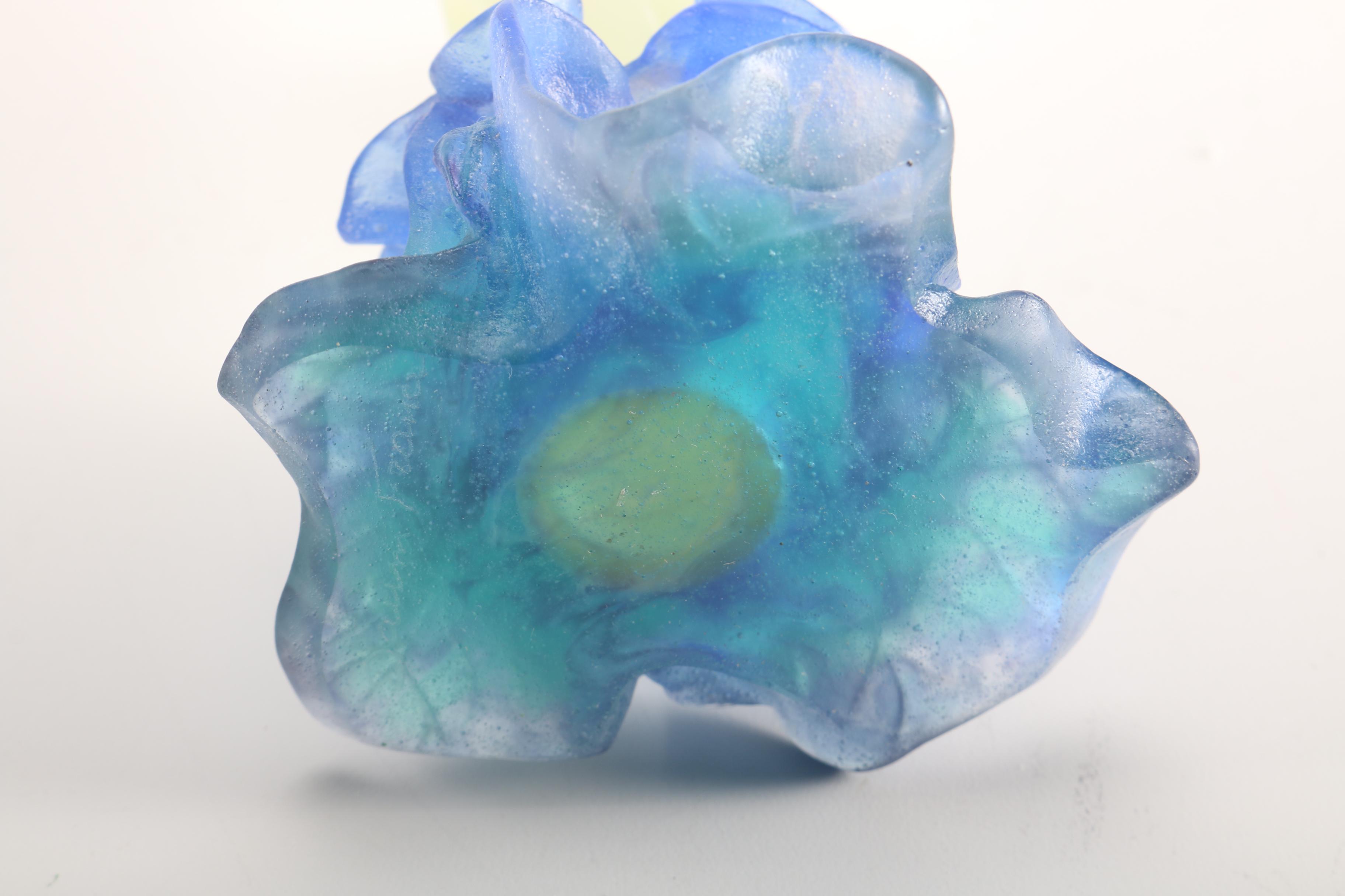 Daum France Decorative Crystal Vase