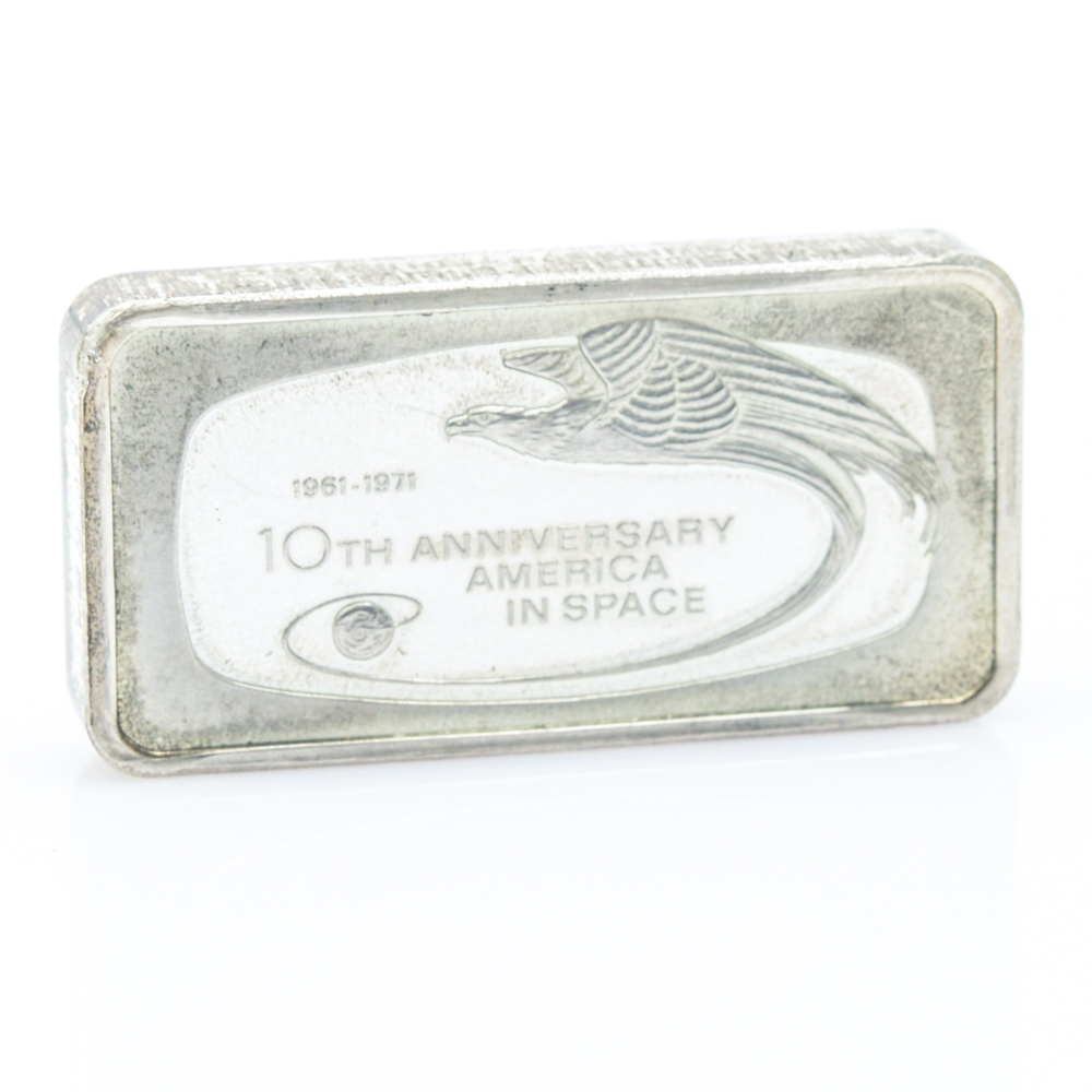 1000 Grain Sterling Silver Commemorative Bar