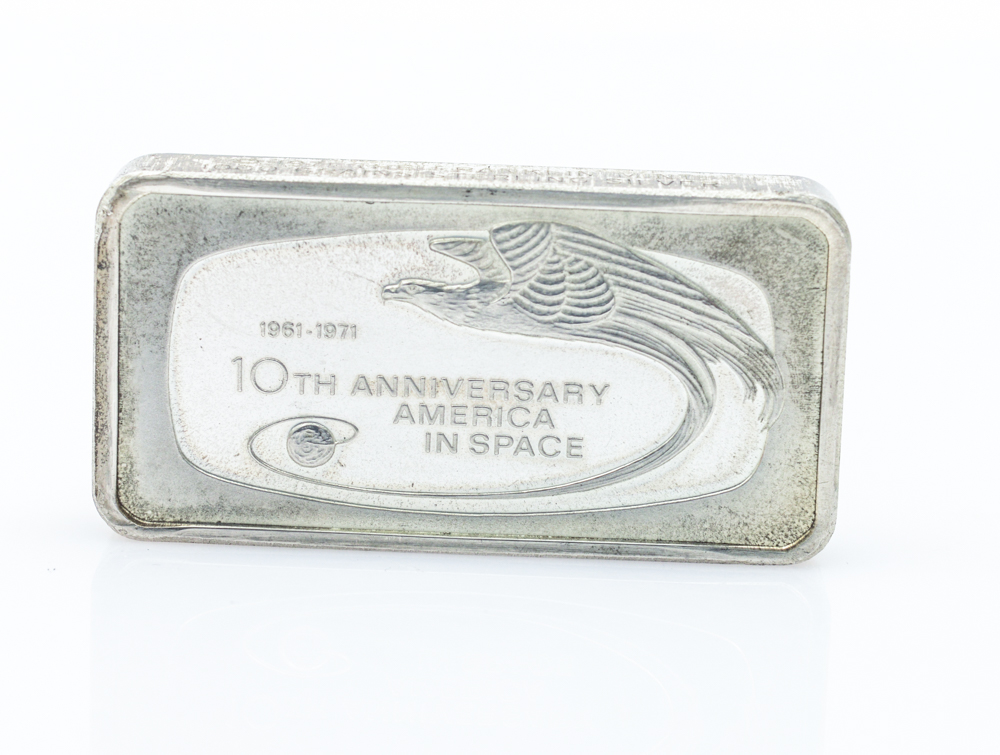 1000 Grain Sterling Silver Commemorative Bar