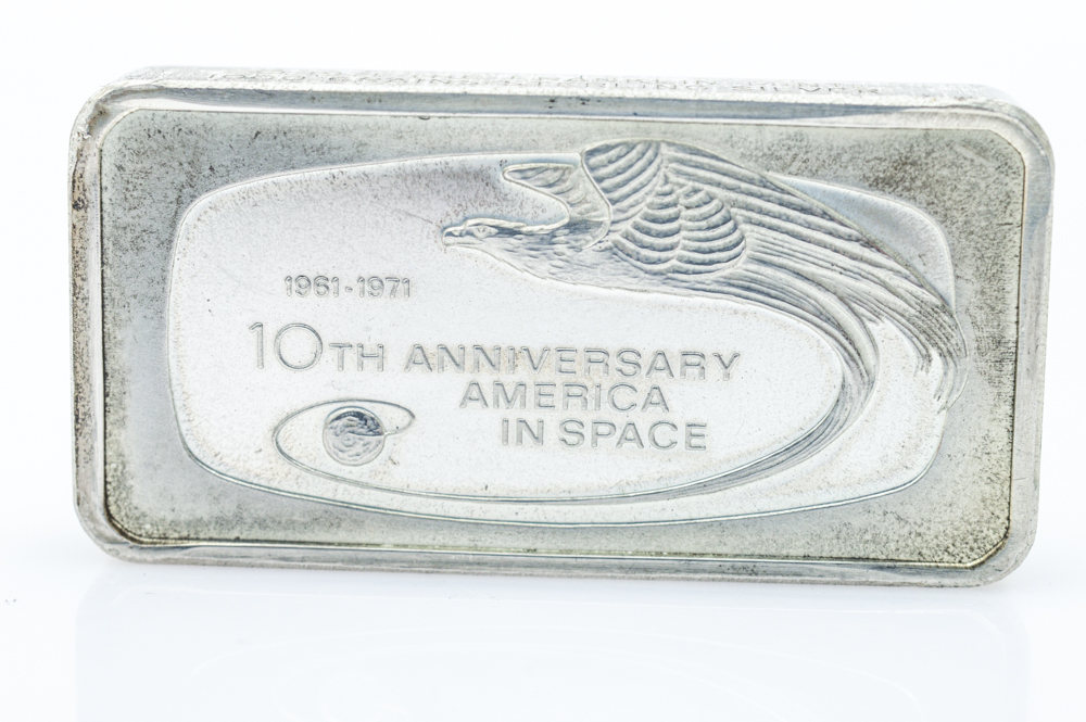 1000 Grain Sterling Silver Commemorative Bar