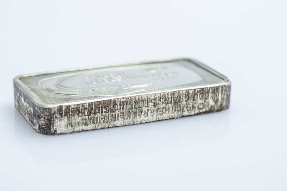 1000 Grain Sterling Silver Commemorative Bar