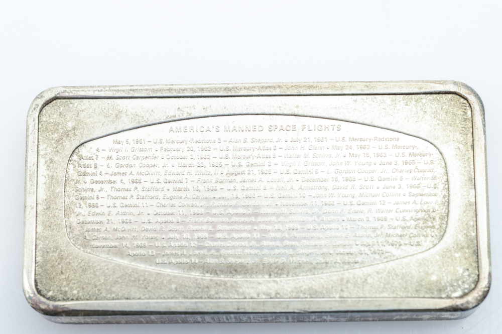 1000 Grain Sterling Silver Commemorative Bar