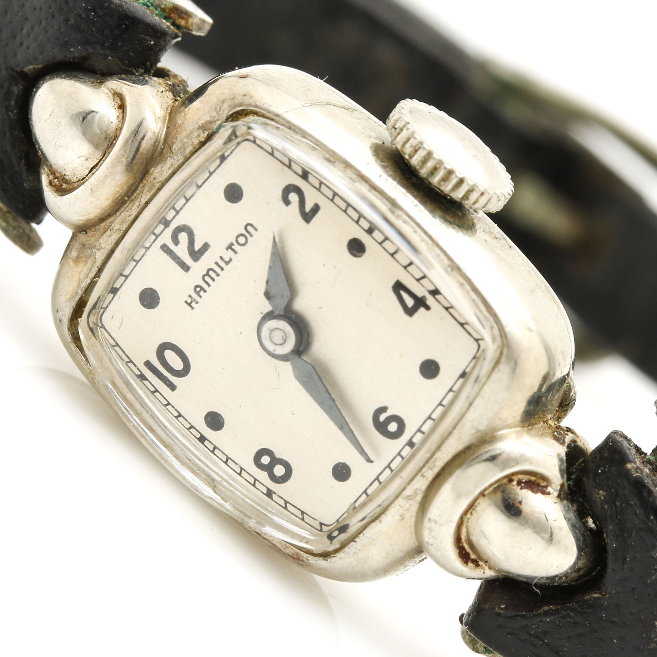 Hamilton 14K White Gold Watch