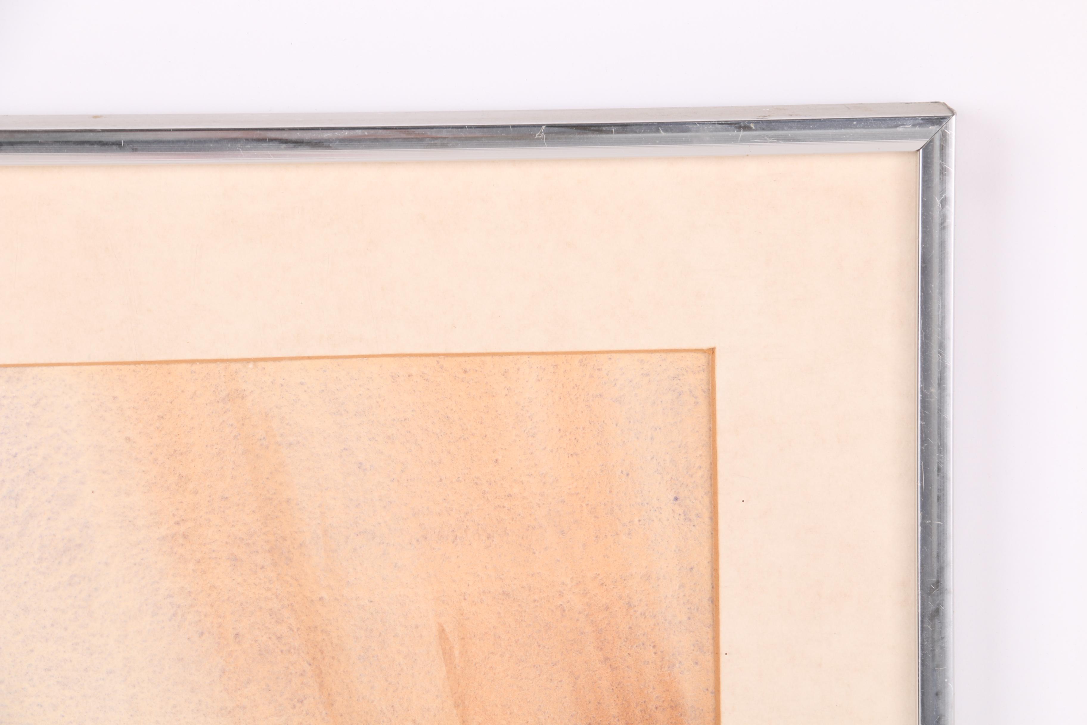 Barbara L. Green Abstract Watercolor Painting "October Rain"