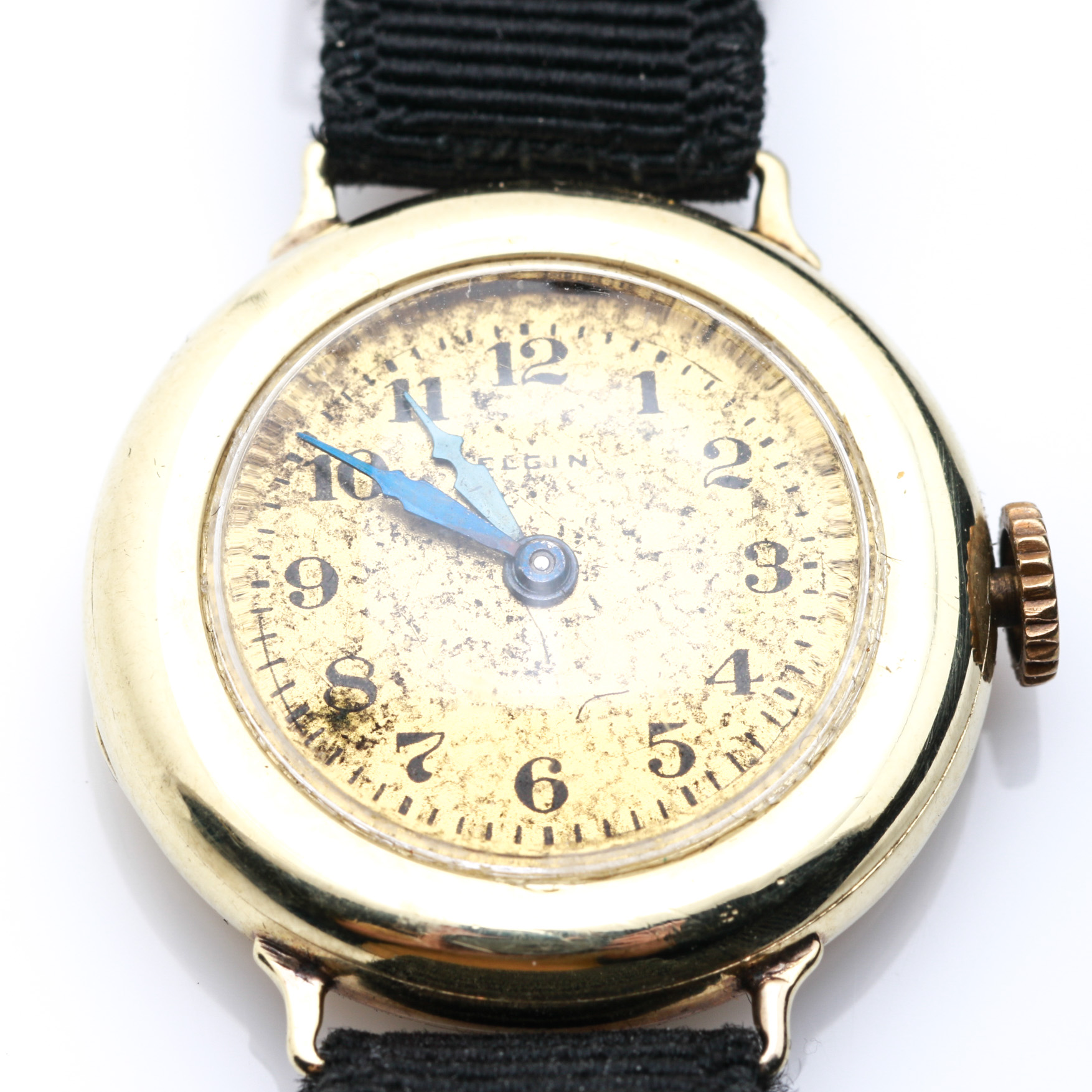 14K Elgin Watch With 14 Yellow Gold Clasp