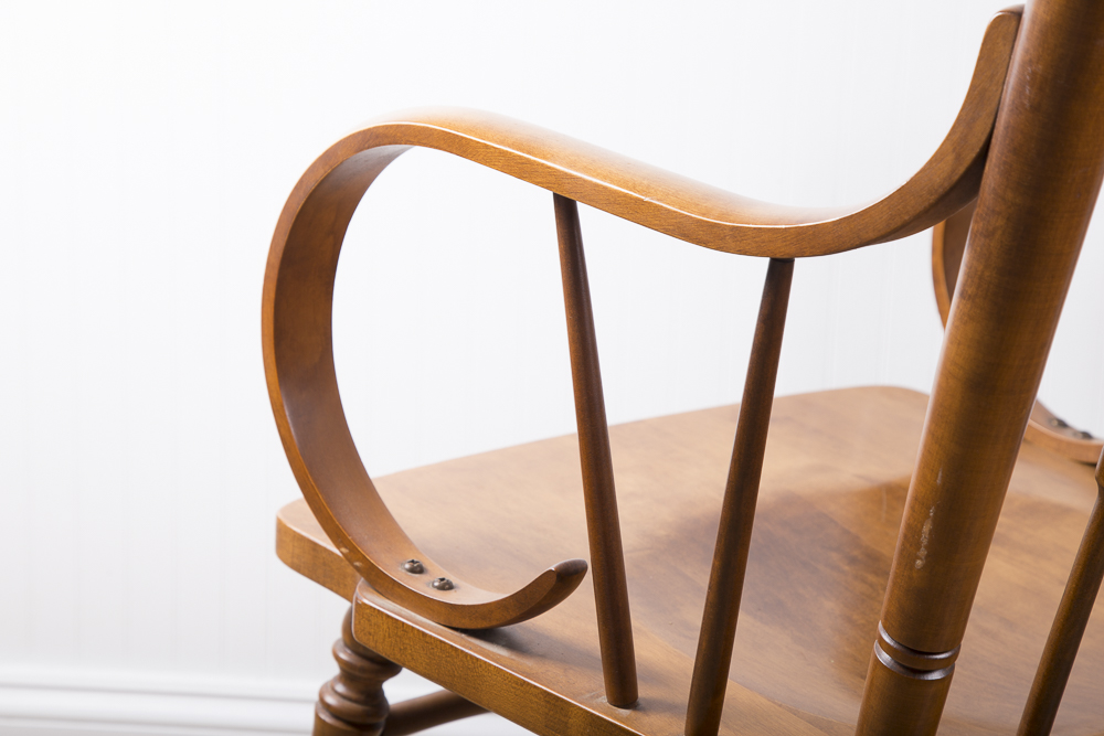 Tell City Traditional Style Wood Rocking Chair