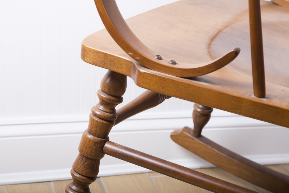 Tell City Traditional Style Wood Rocking Chair