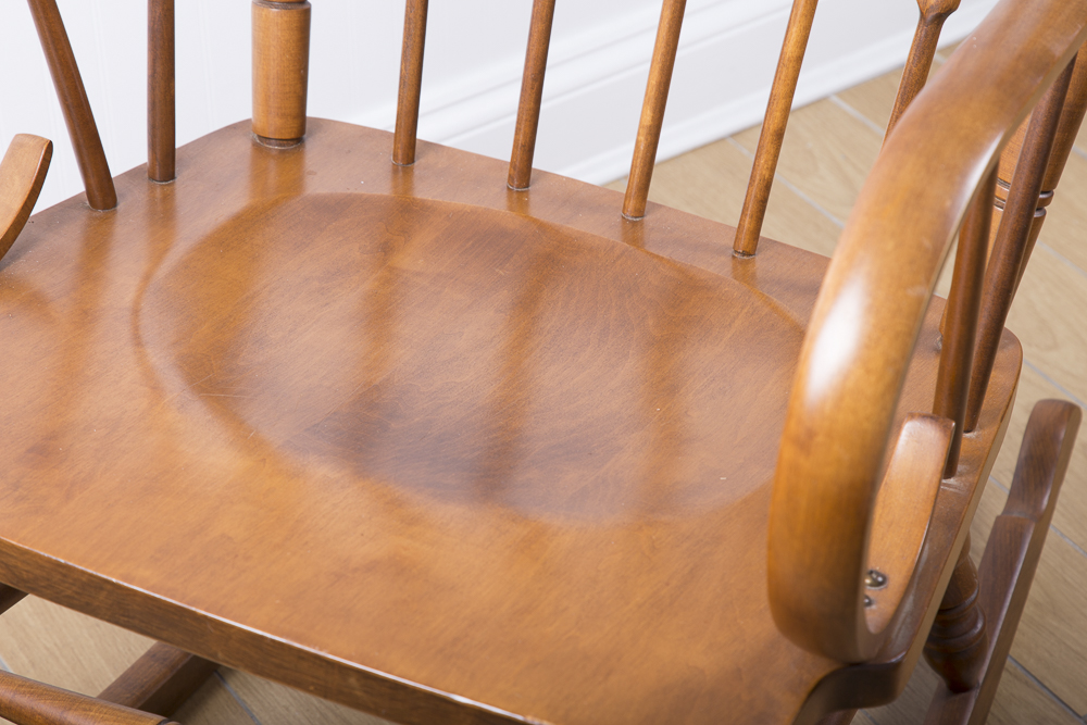 Tell City Traditional Style Wood Rocking Chair