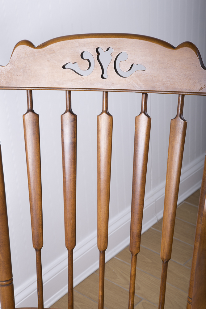 Tell City Traditional Style Wood Rocking Chair