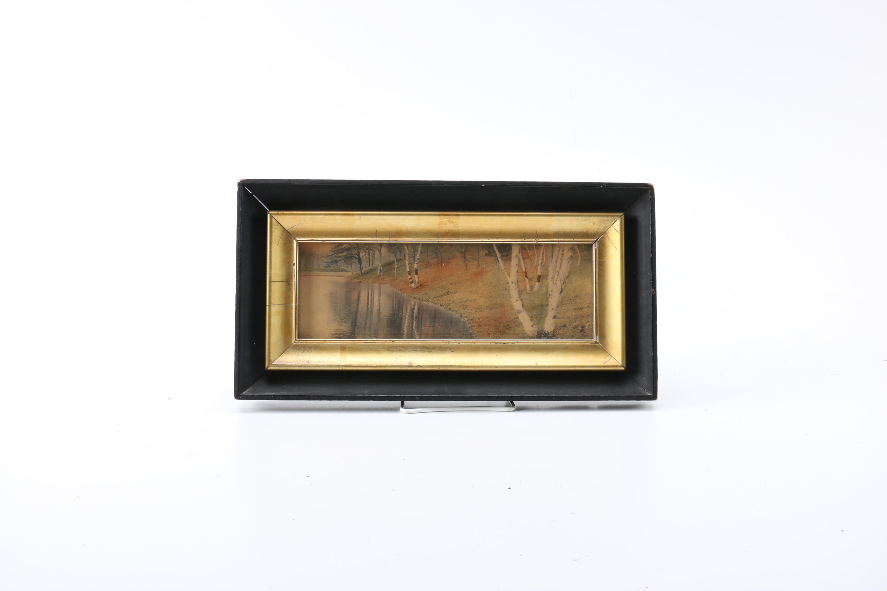 Wallace Nutting Hand Colored Photograph